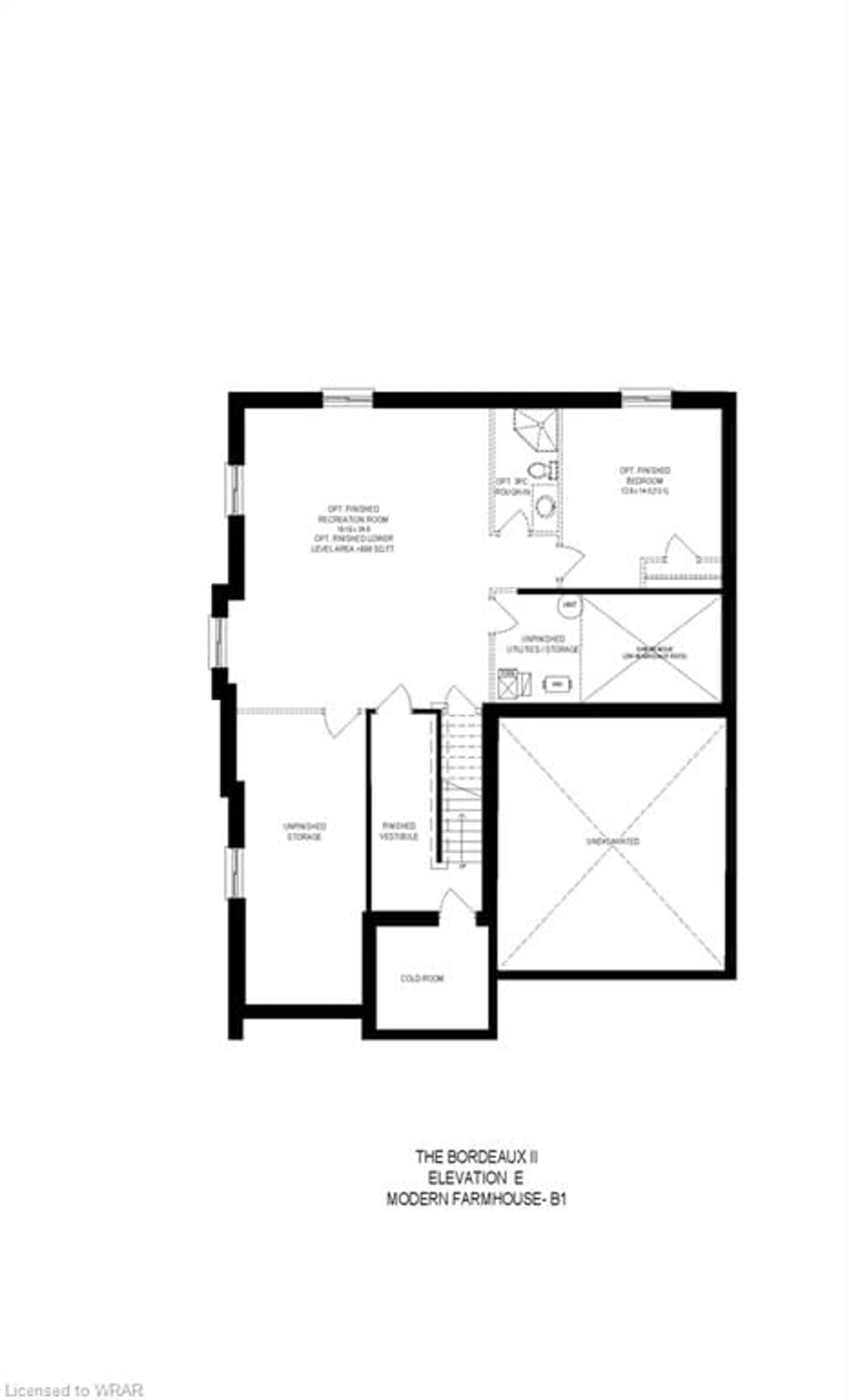 Floor plan for LOT 001 Herriot St, Paris Ontario N3L 1G9