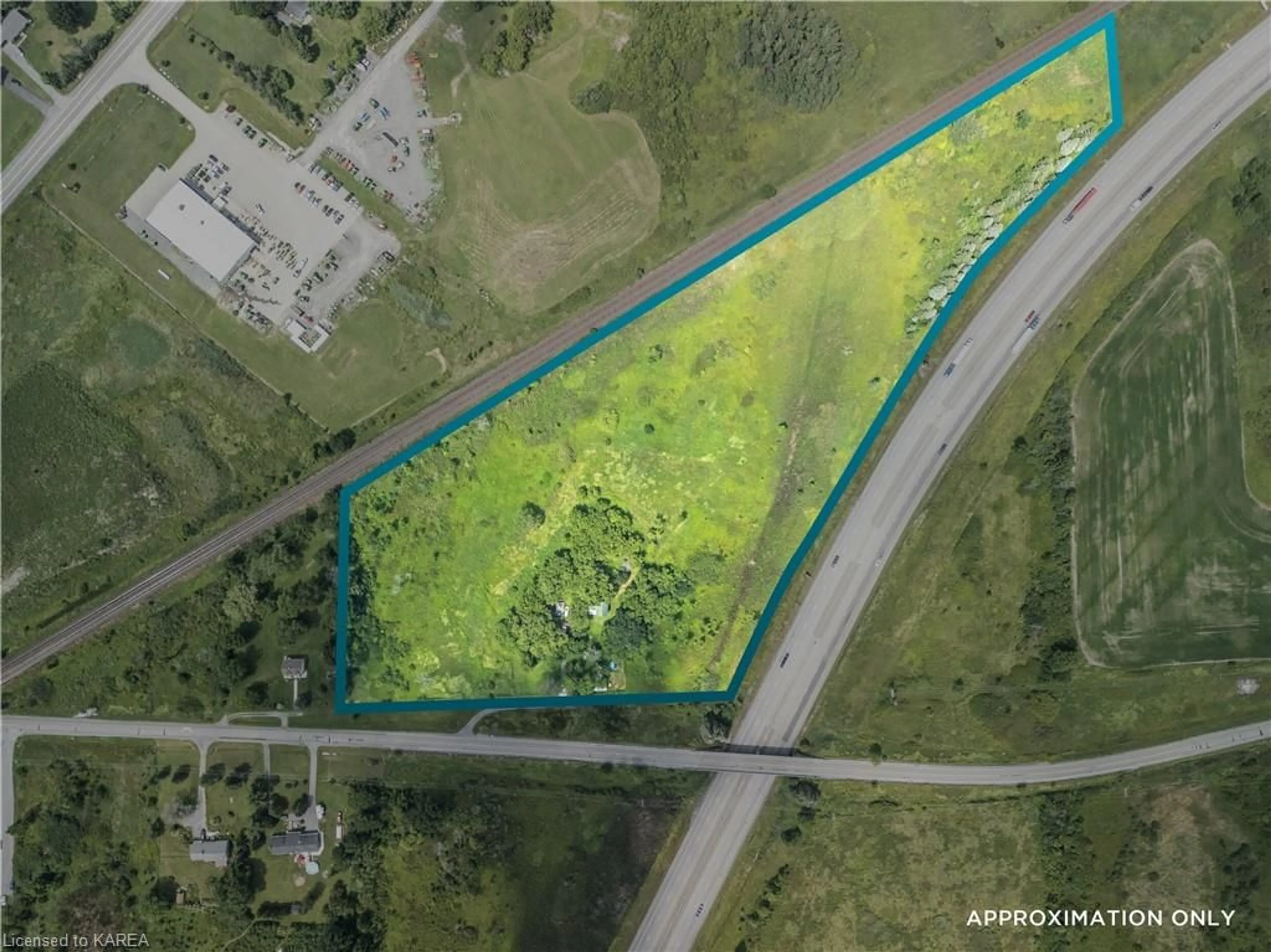 Picture of a map for 1050 John F. Scott Road, Kingston Ontario K7L 4V3