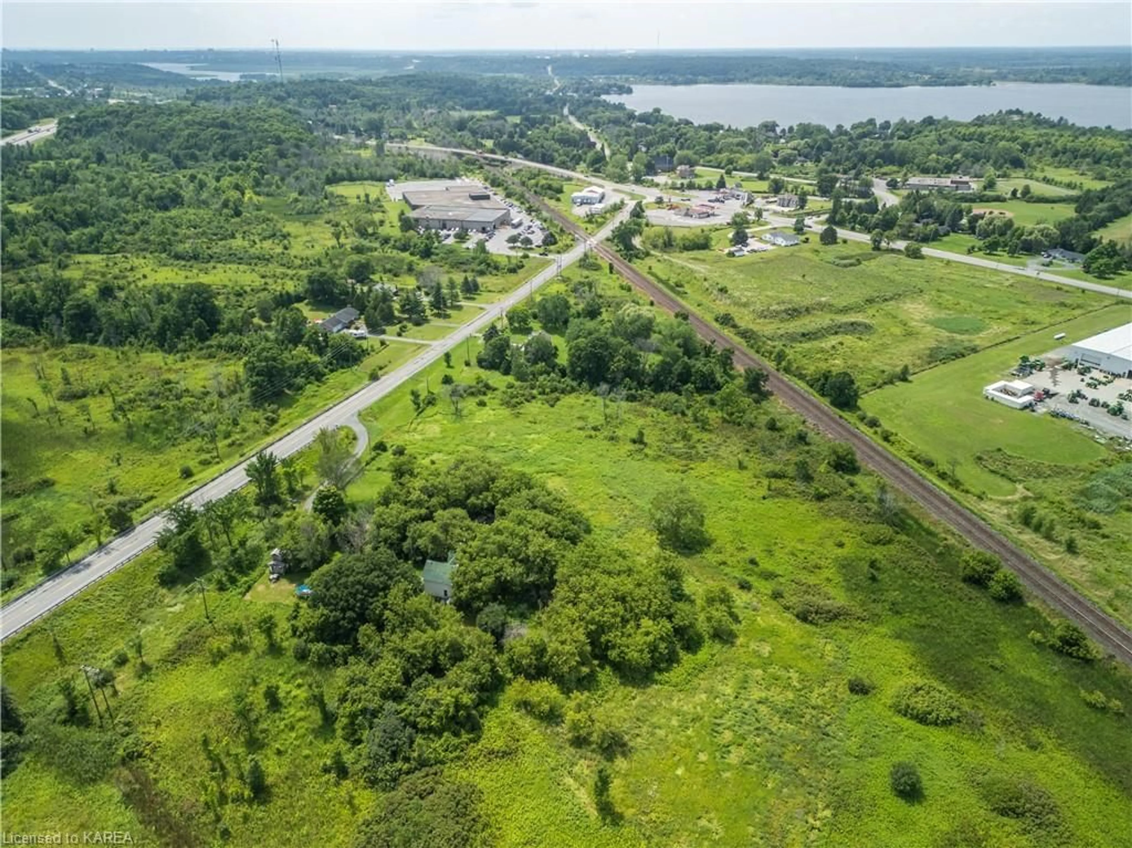 A pic from exterior of the house or condo, the view of lake or river for 1050 John F. Scott Road, Kingston Ontario K7L 4V3