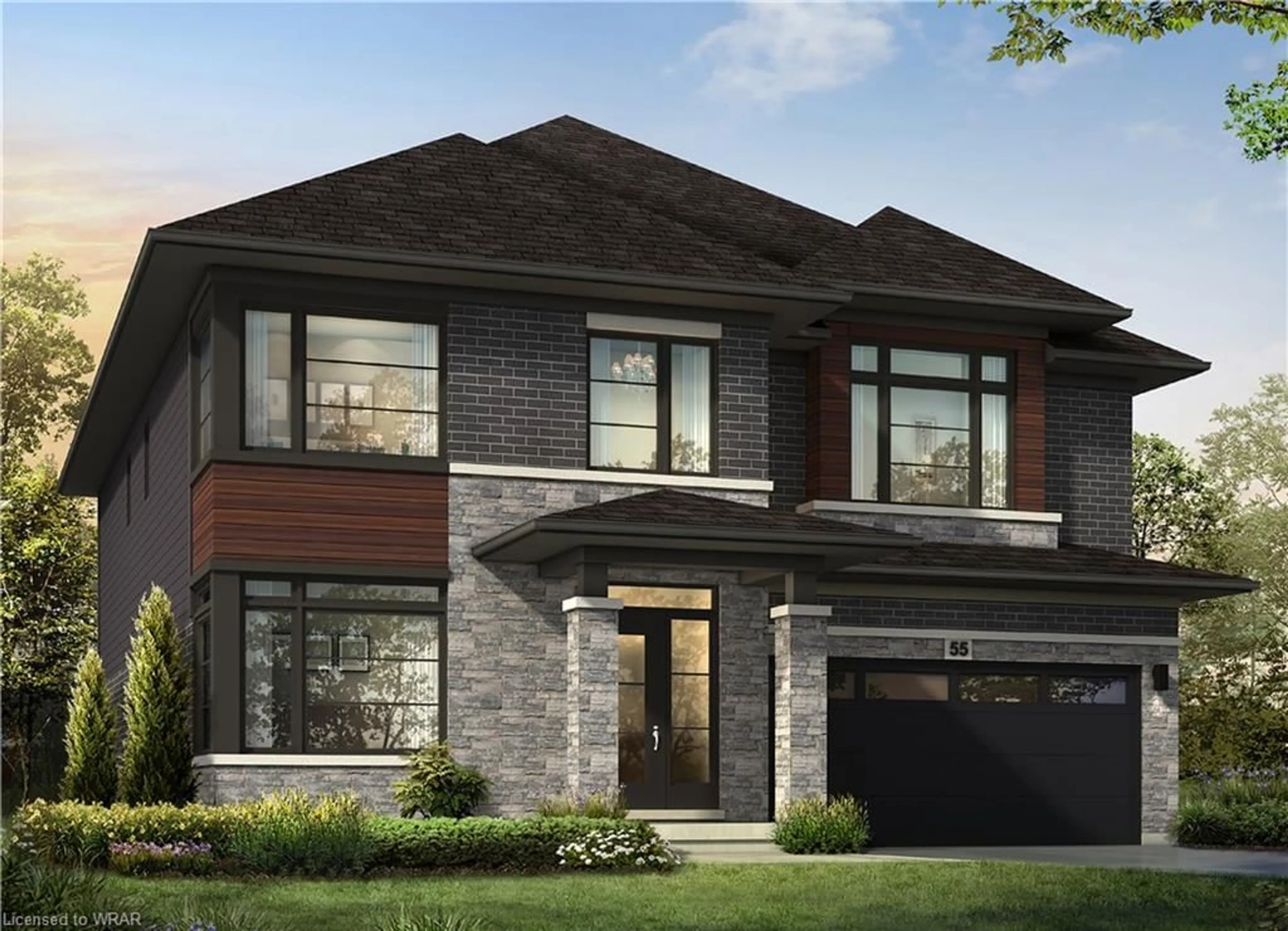 Home with brick exterior material for LOT 141 RALPH N Dundas St, Paris Ontario N3L 1G9