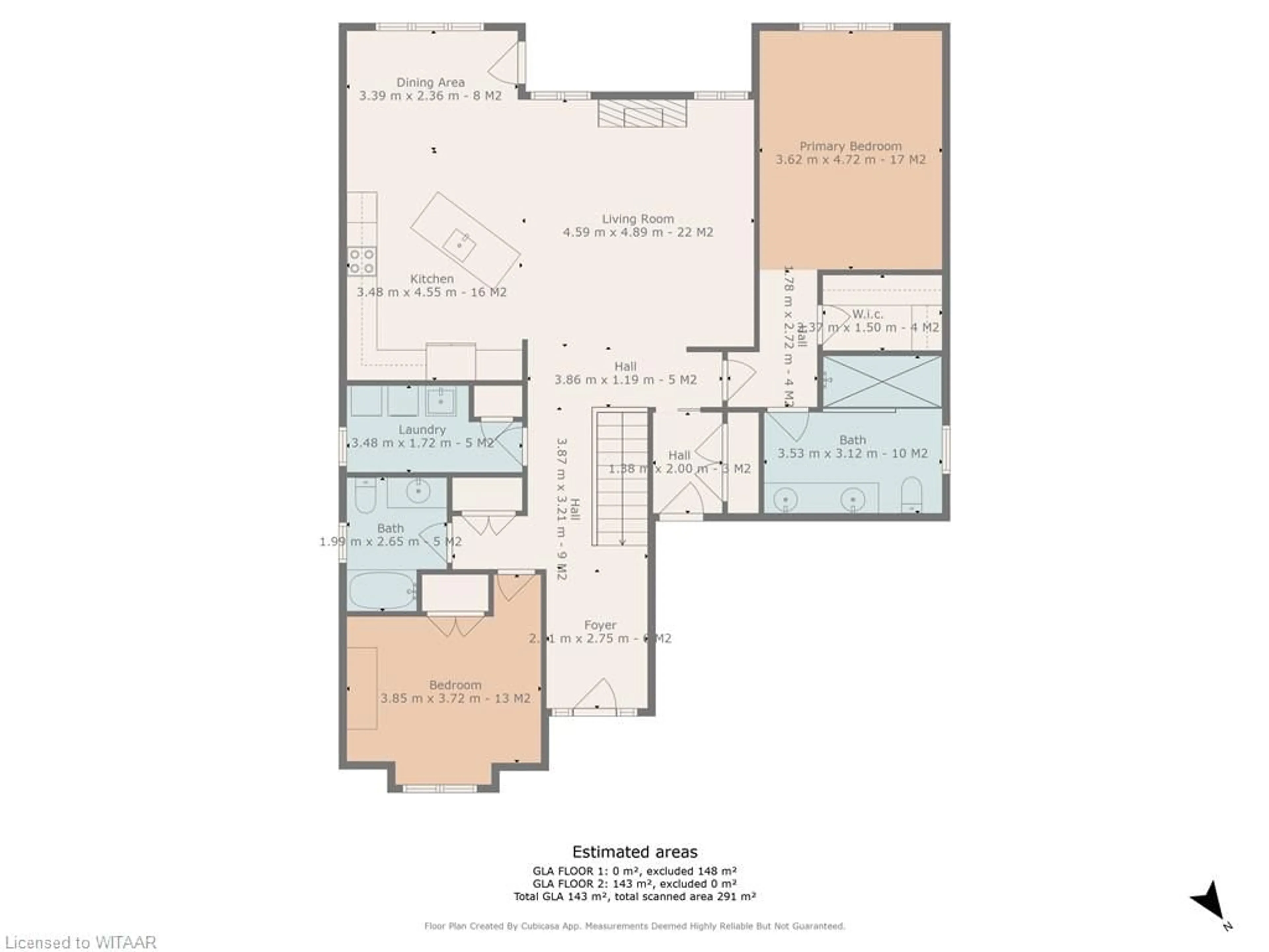 Floor plan for 233 Wedgewood Dr, Woodstock Ontario N4T 0J1