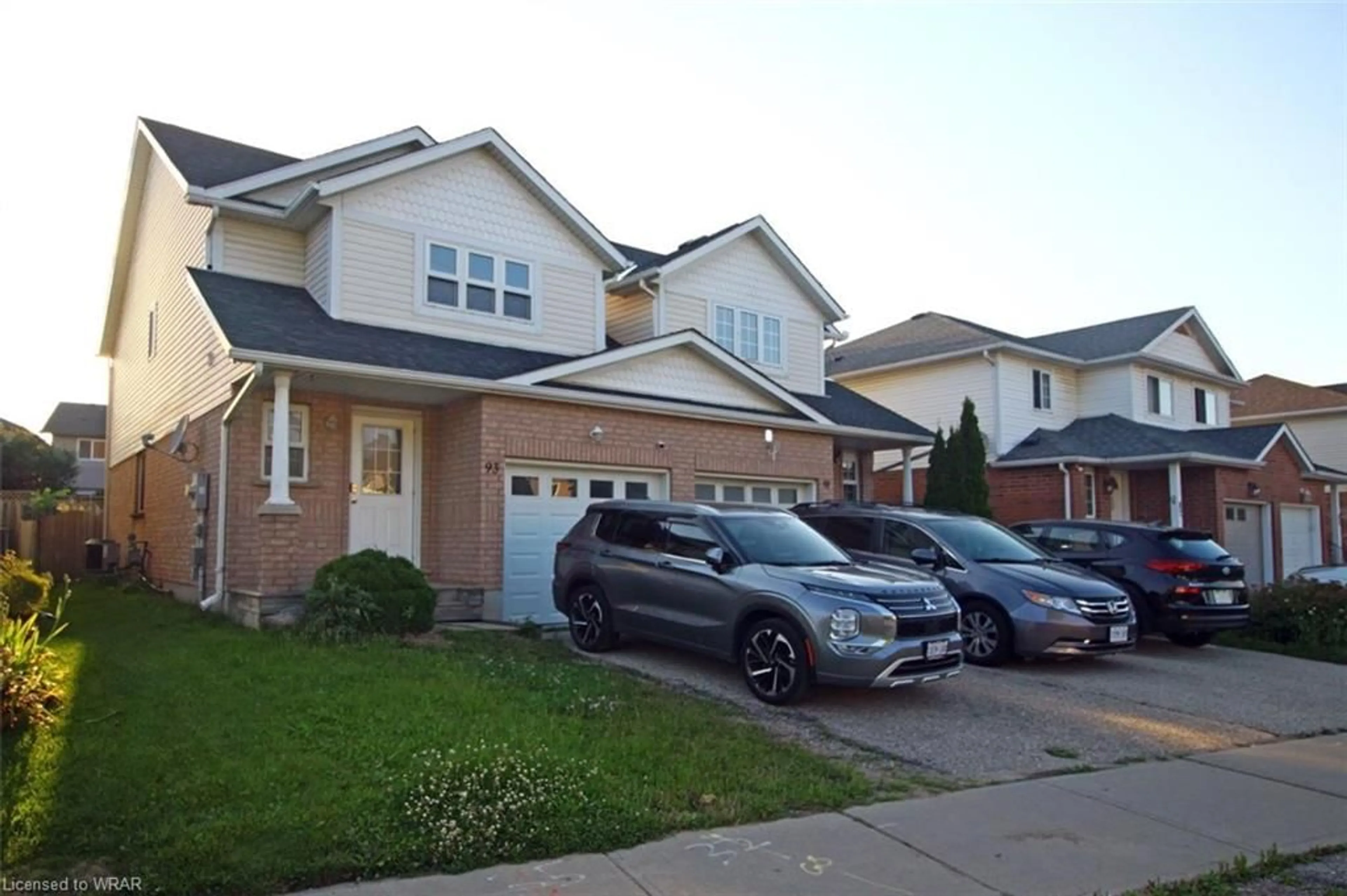 A pic from exterior of the house or condo for 93 Activa Ave, Kitchener Ontario N2E 3R4