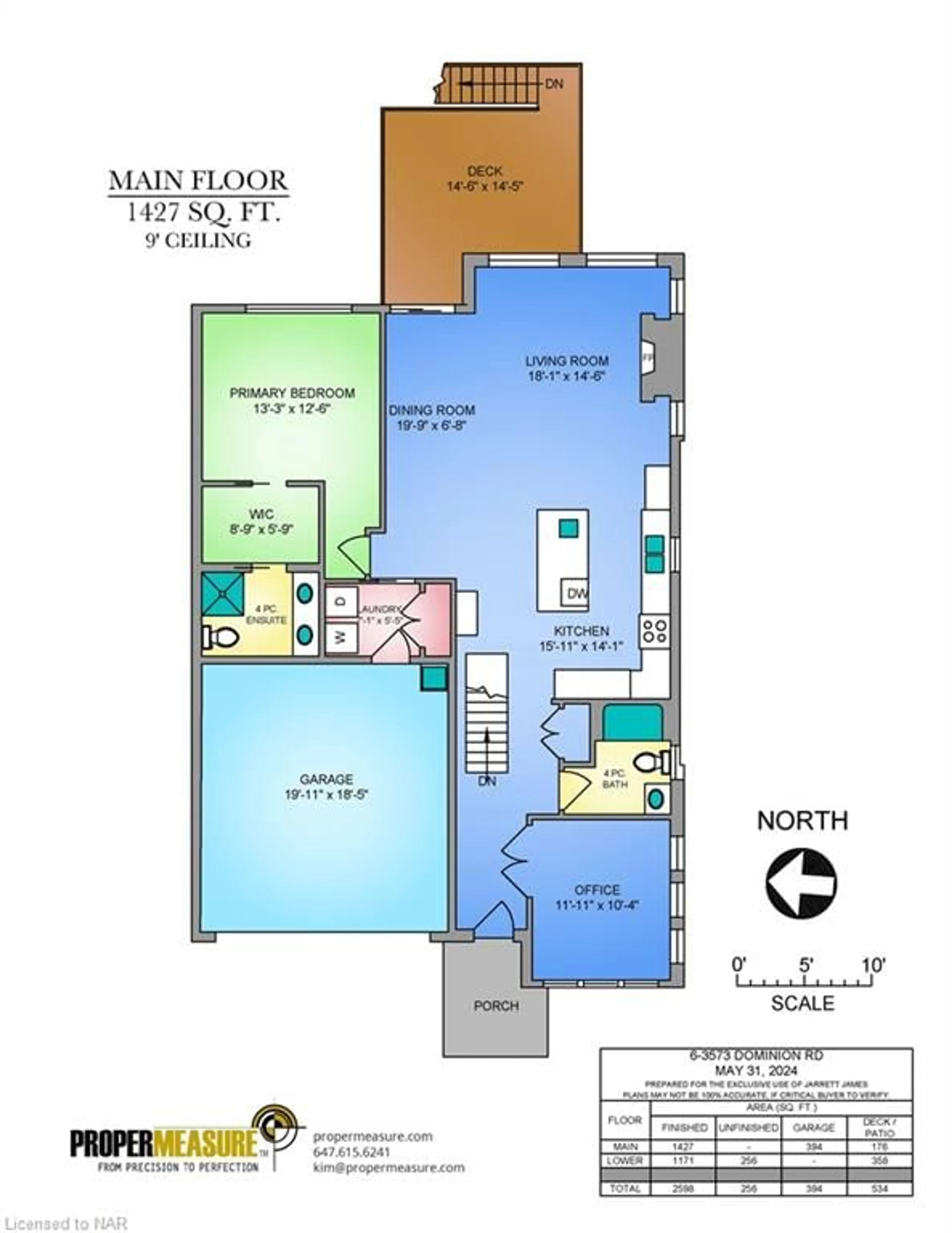 Floor plan for 3573 Dominion Rd #6, Ridgeway Ontario L0S 1N0