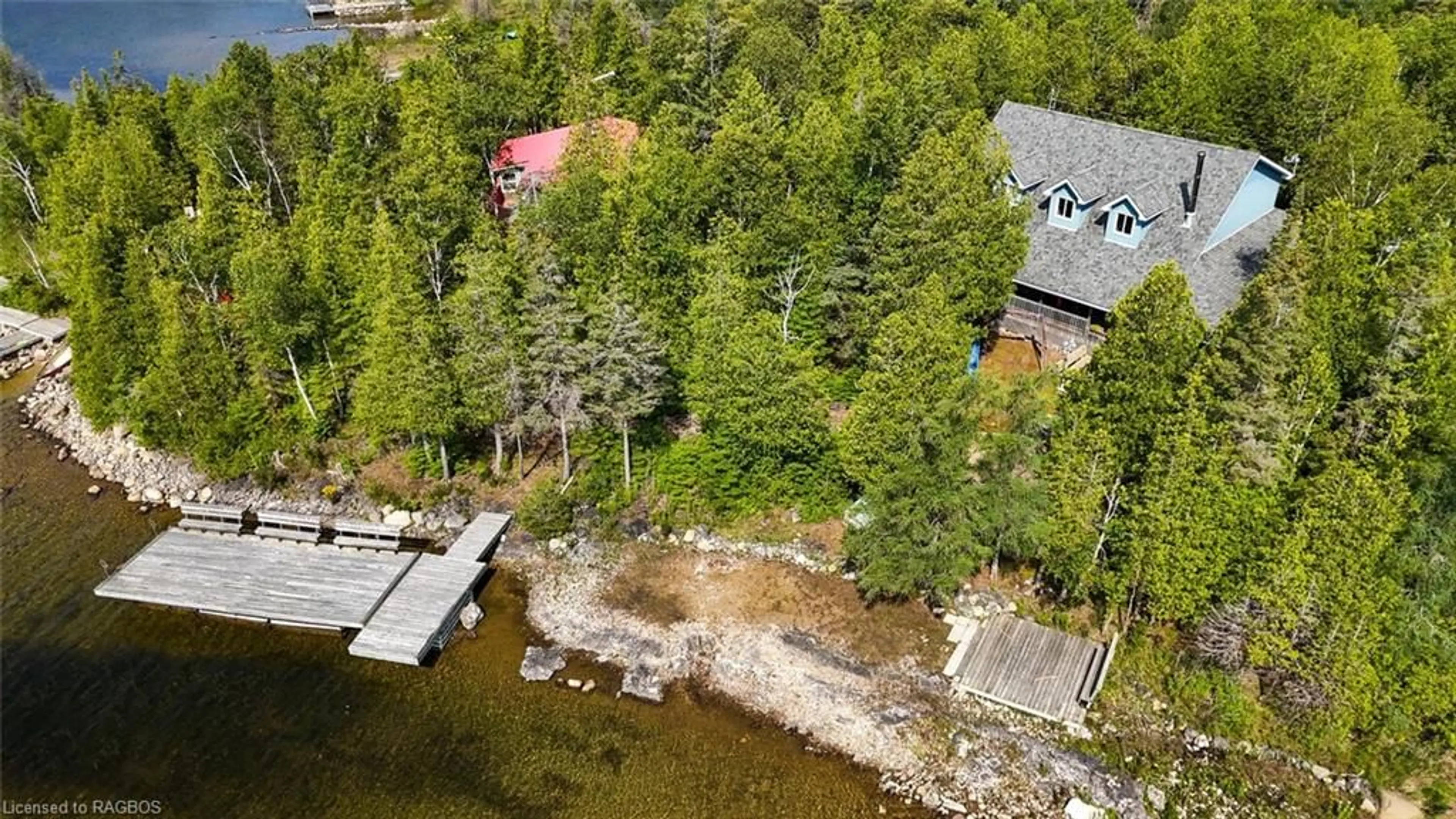 A pic from exterior of the house or condo, cottage for 11 Silversides Pt Rd, Northern Bruce Peninsula Ontario N0H 1Z0