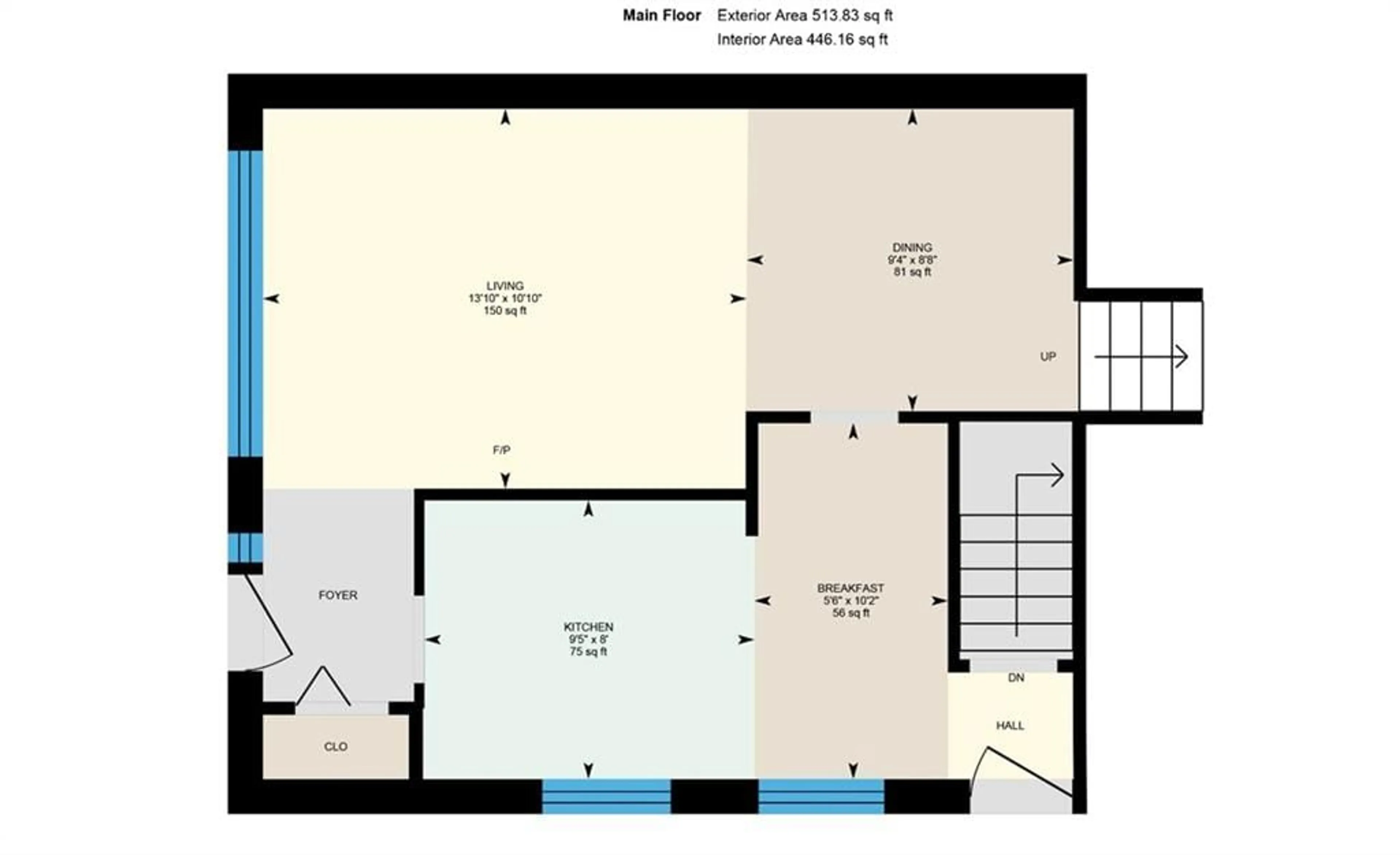 Floor plan for 17A Cundles Rd, Barrie Ontario L4M 5L1