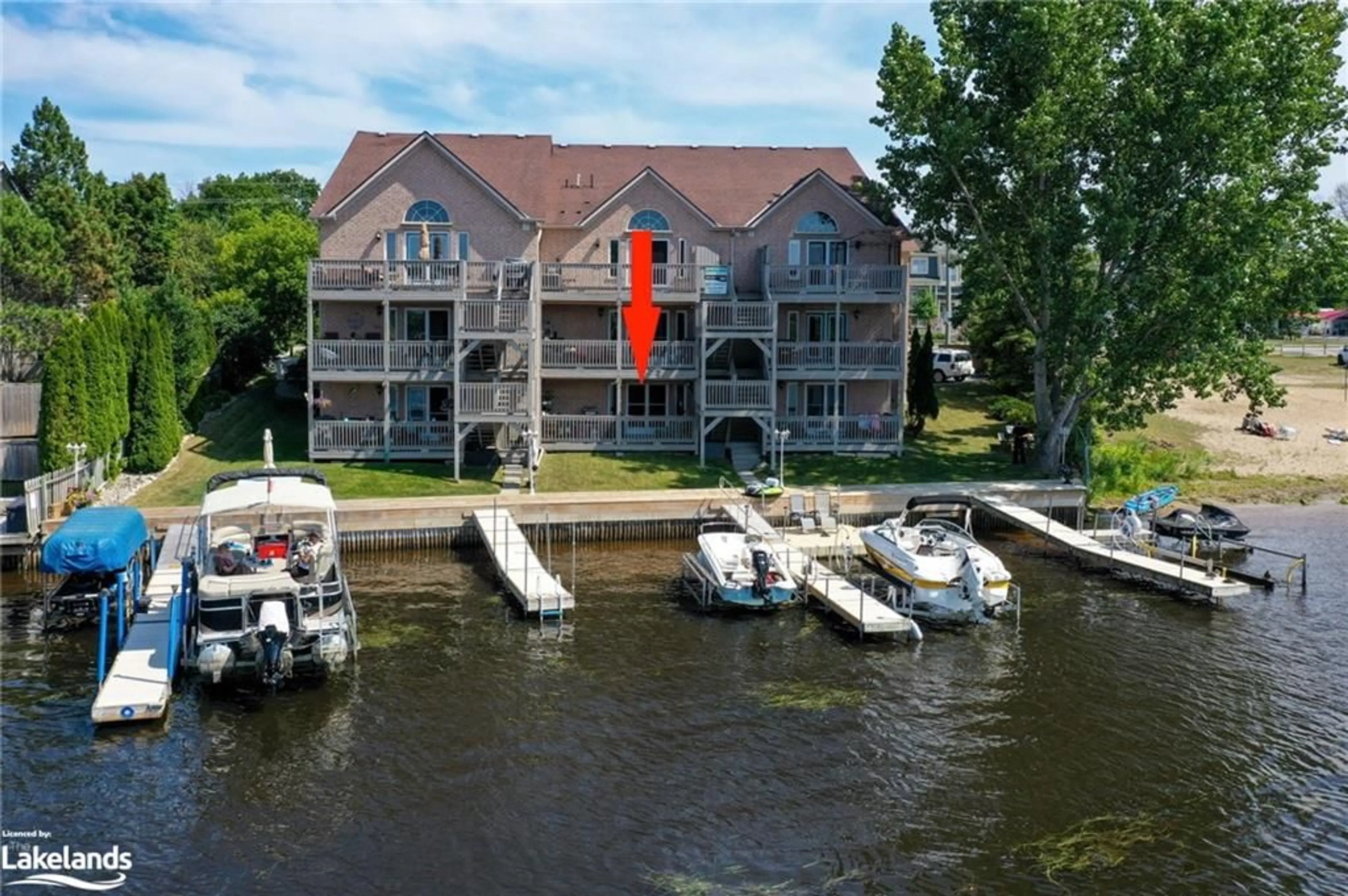 A pic from exterior of the house or condo for 194 River Rd #1B, Wasaga Beach Ontario L9Z 2L6