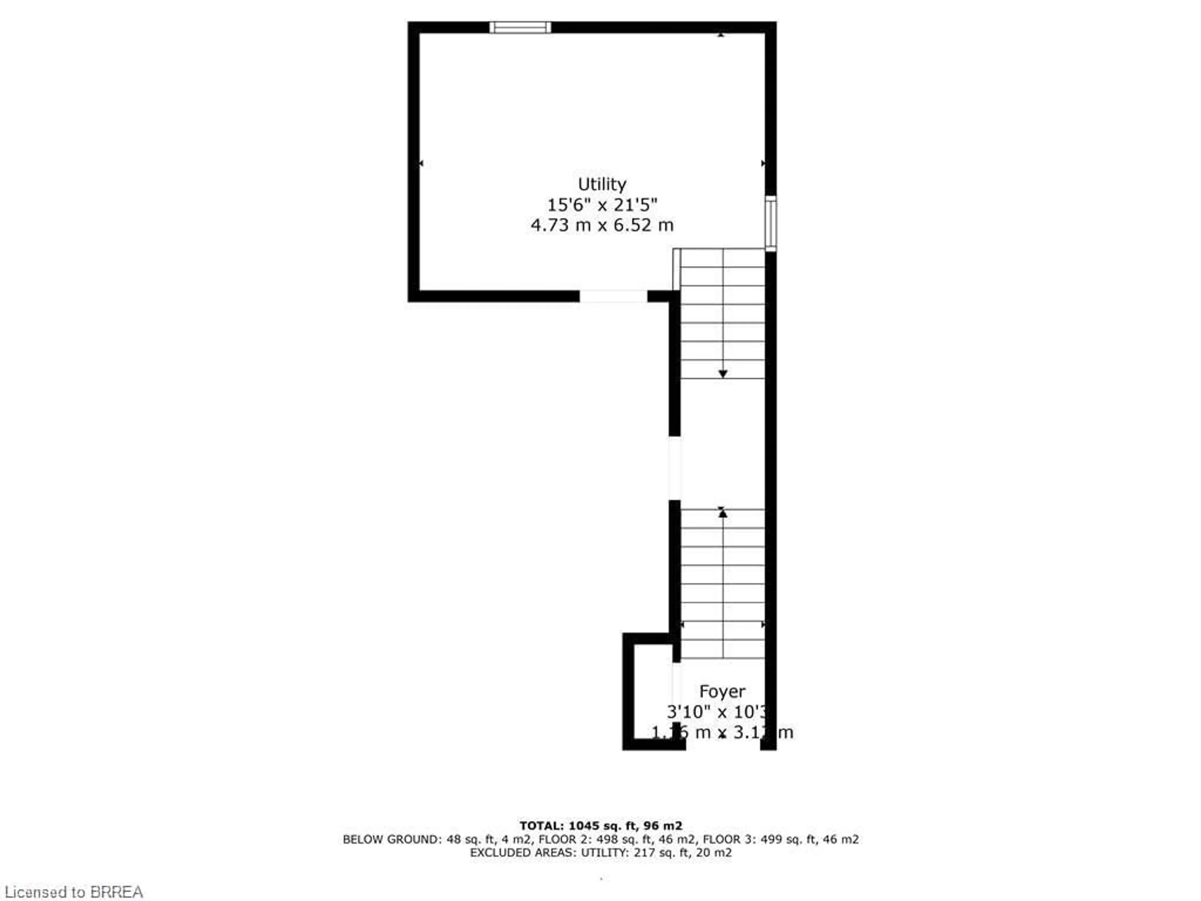 Floor plan for 975 Strasburg Rd #12, Kitchener Ontario N2E 0A8