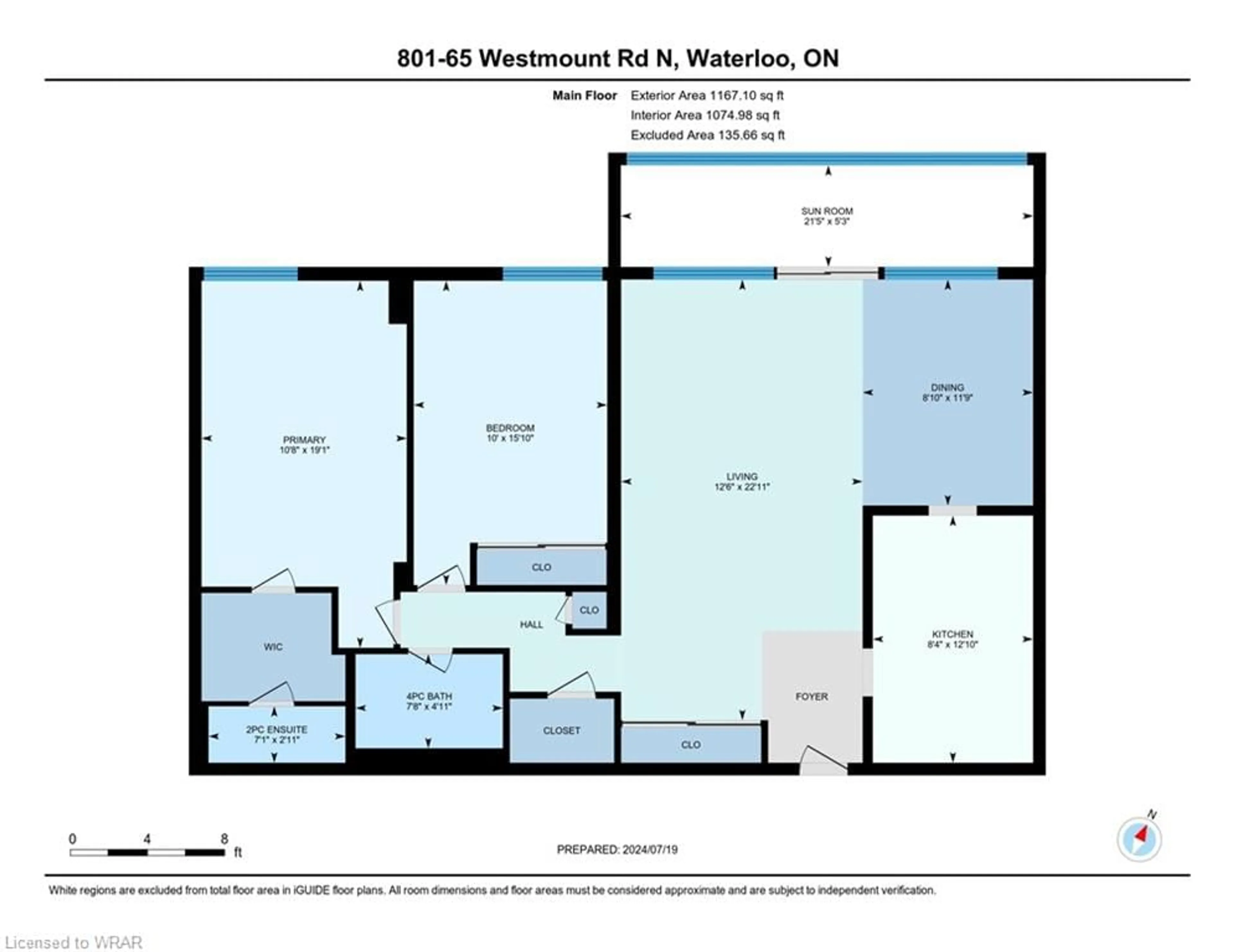 Floor plan for 65 Westmount Rd, Waterloo Ontario N2L 5G6