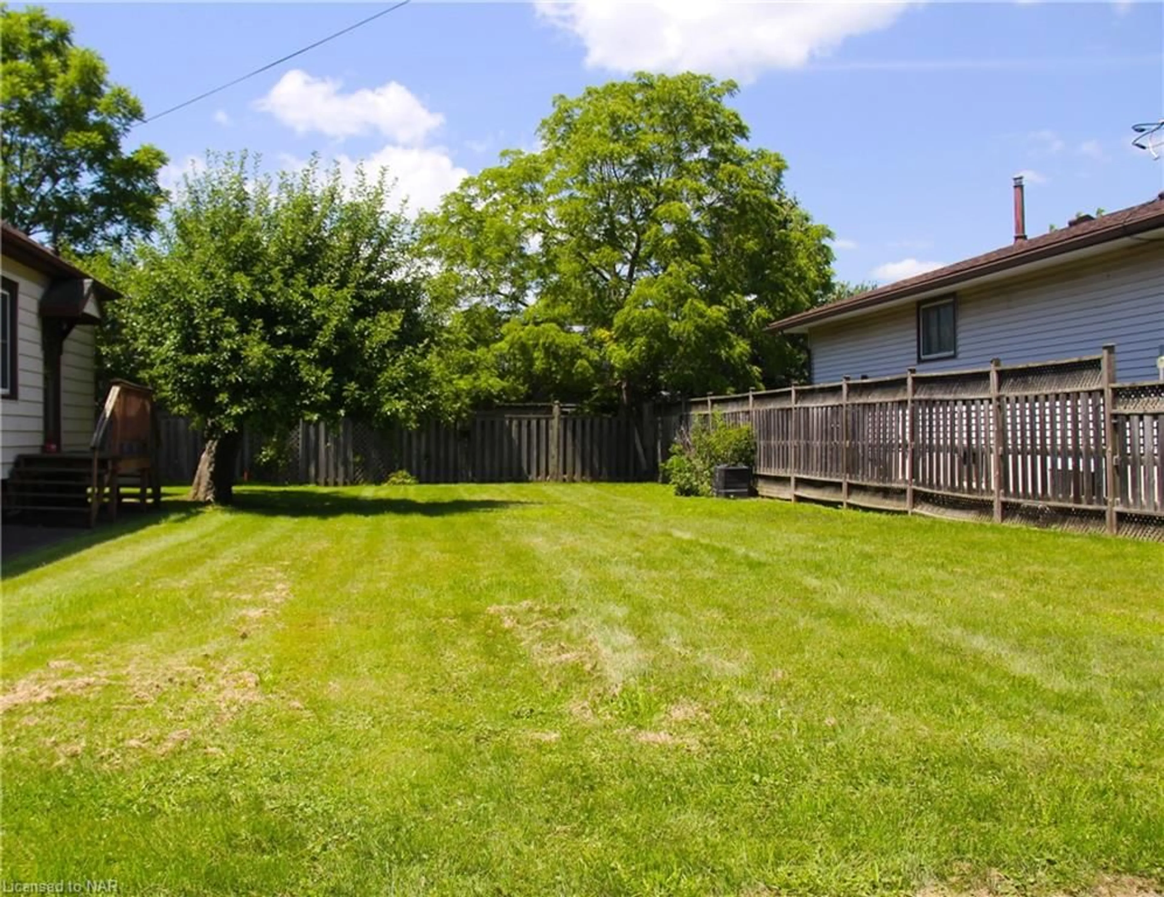 Fenced yard for LOT 272 Deere St, Welland Ontario L3B 2L8