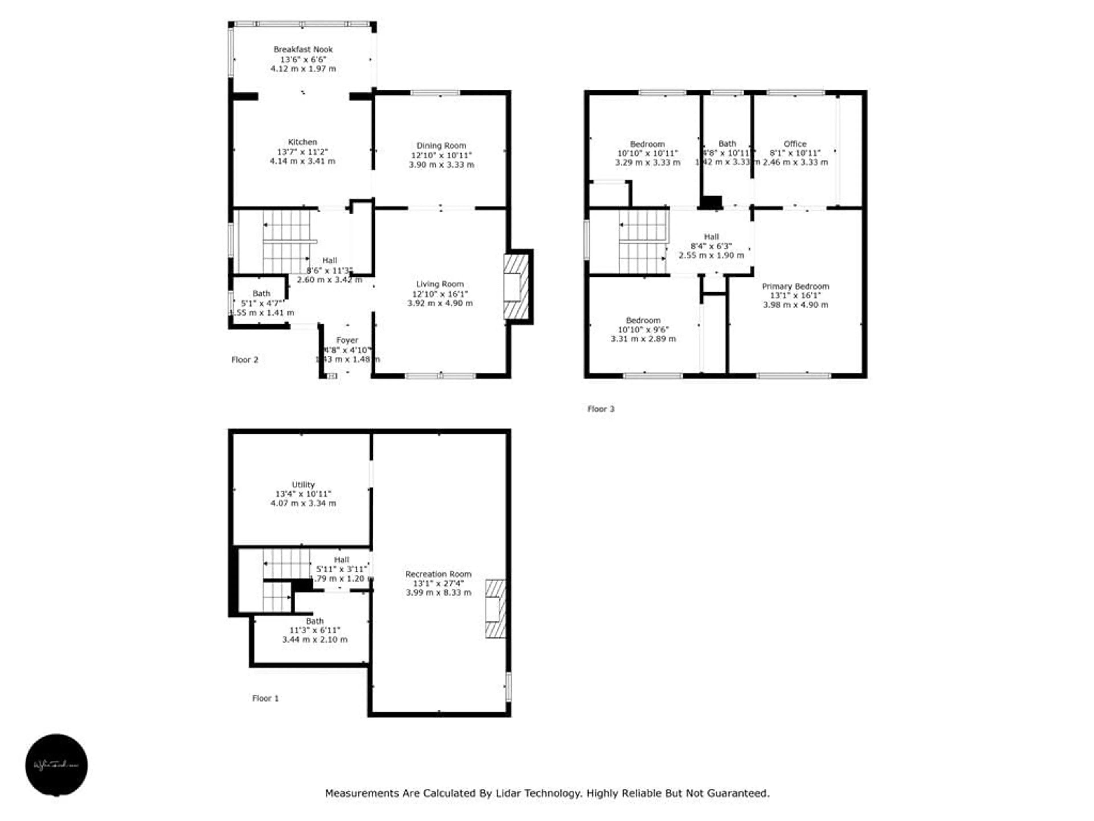 Floor plan for 22 Somerset Dr, Brampton Ontario L6Z 1C6