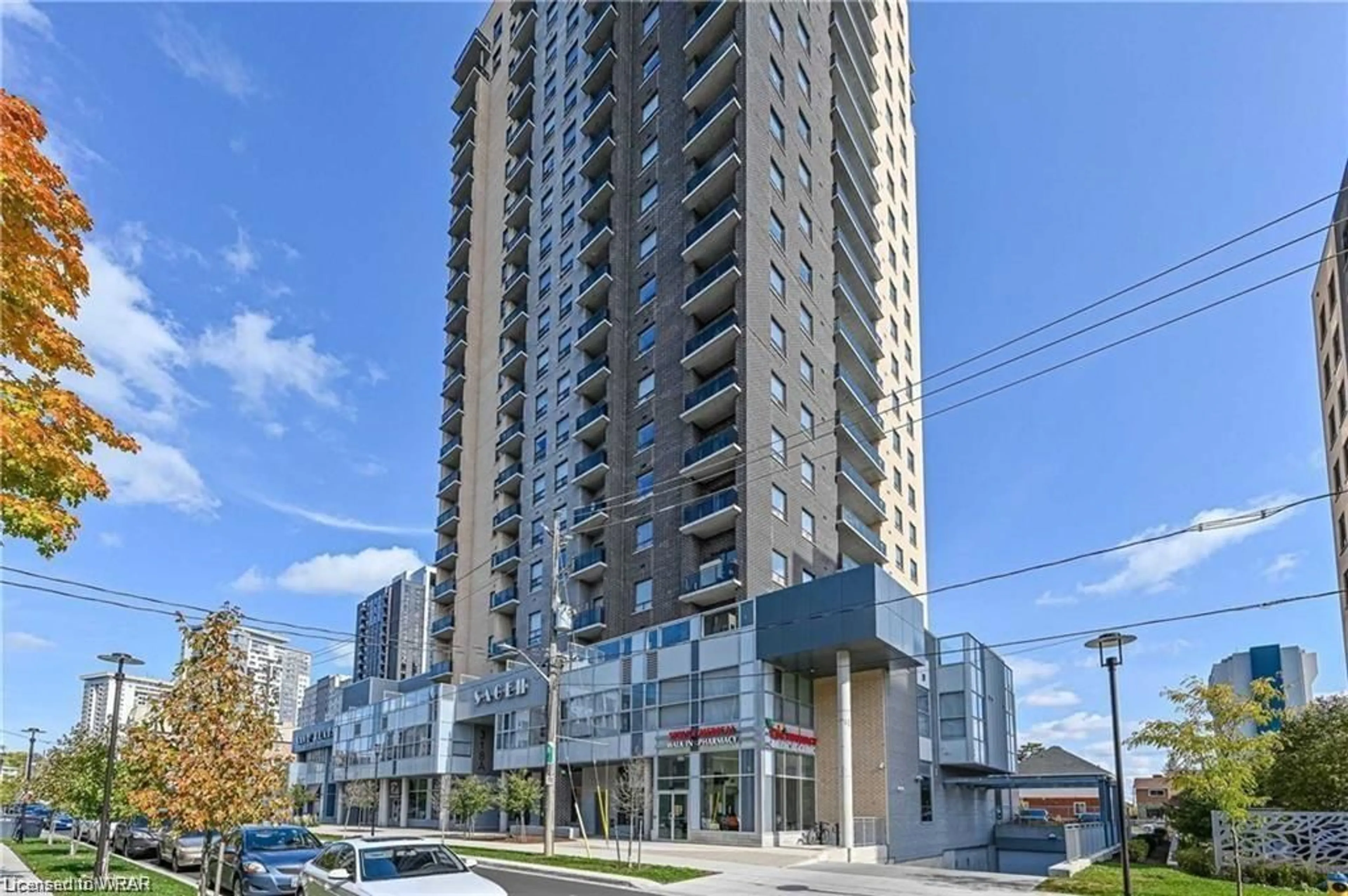 A pic from exterior of the house or condo for 318 Spruce St #807, Waterloo Ontario N2L 3M7