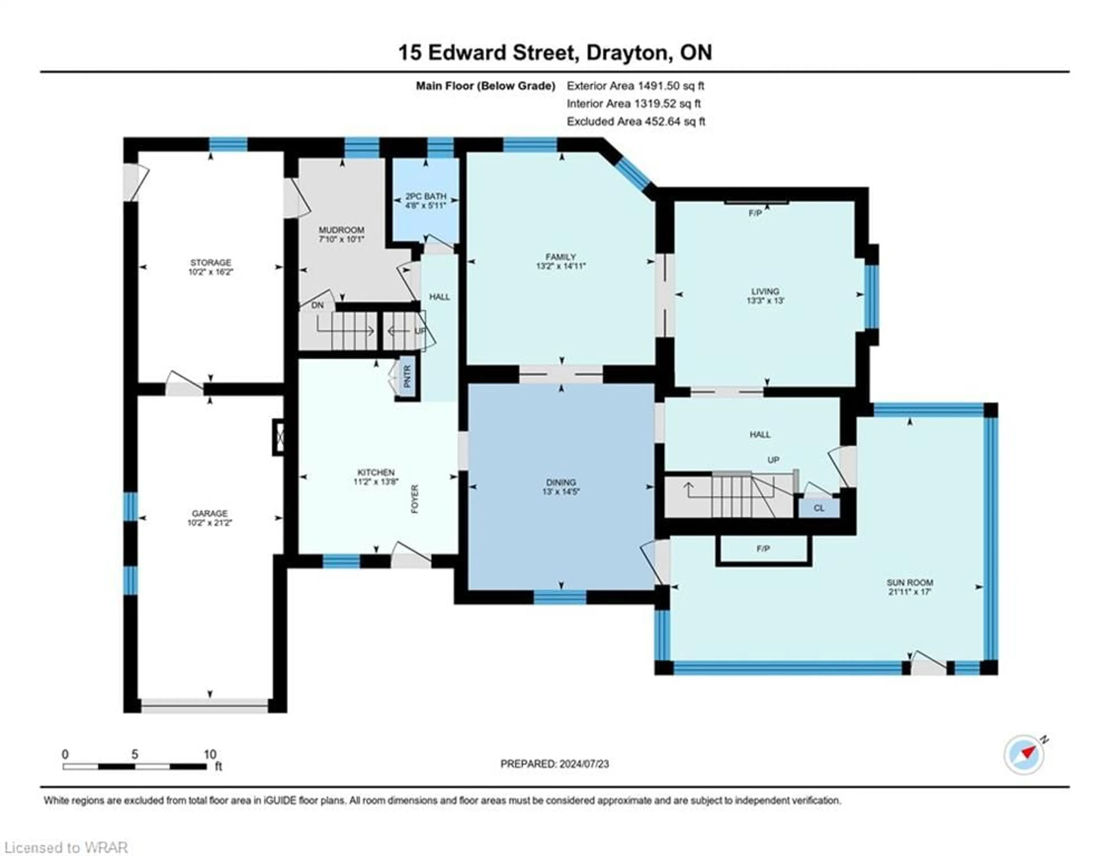 Floor plan for 16 Edward St, Drayton Ontario N0G 1P0