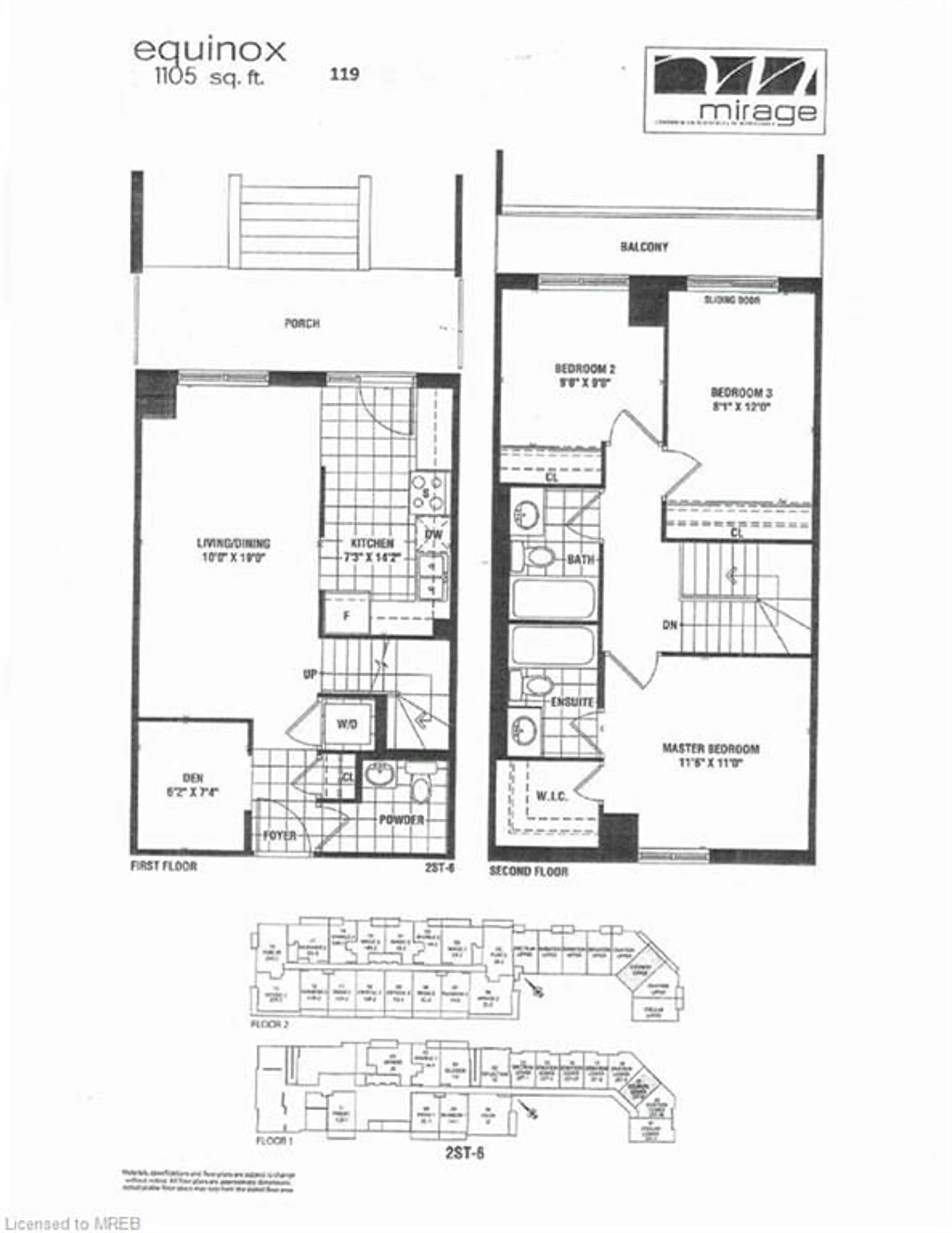Floor plan for 339 Rathburn Rd #119, Mississauga Ontario L5B 0C8