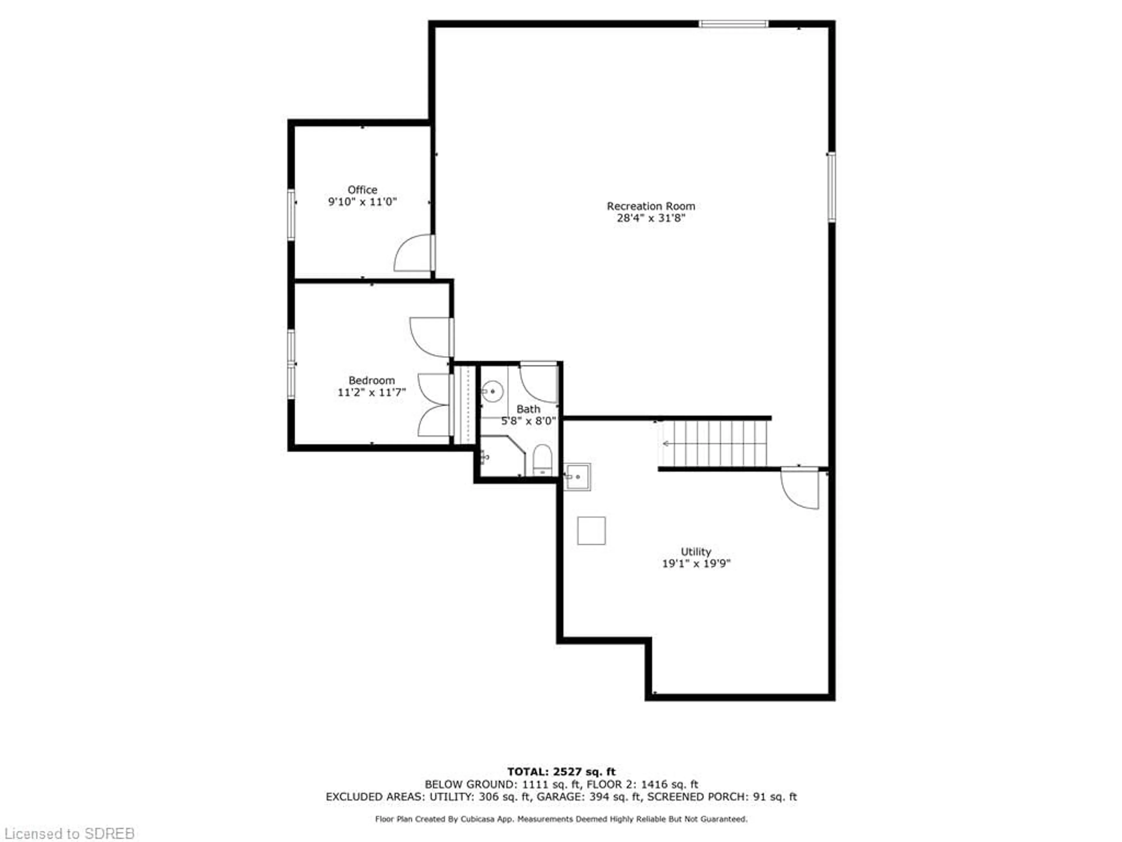 Floor plan for 9 Galinee Trail, Port Dover Ontario N0A 1N9