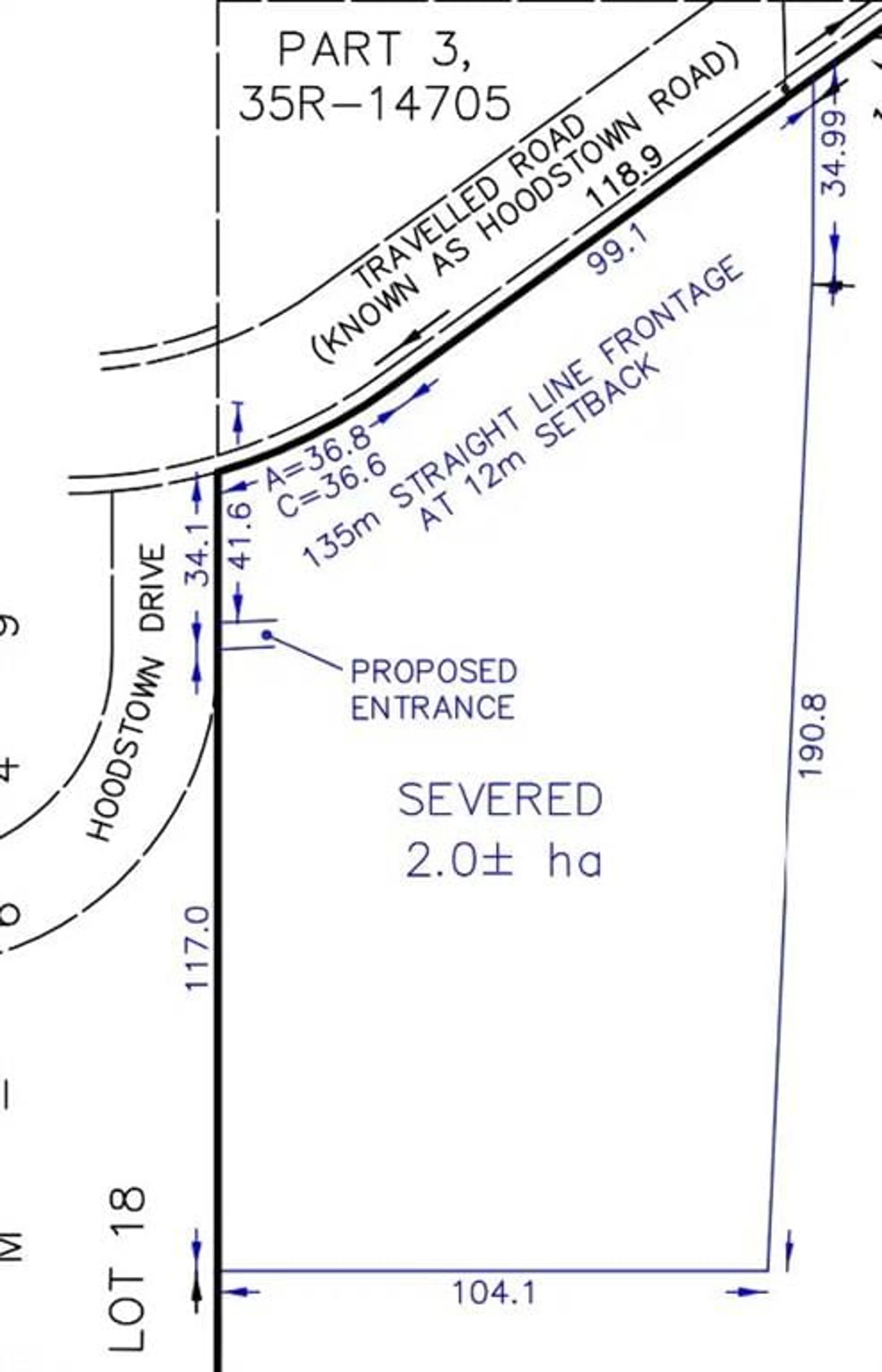 Floor plan for 86 Hoodstown Shores, Huntsville Ontario P1H 2J2