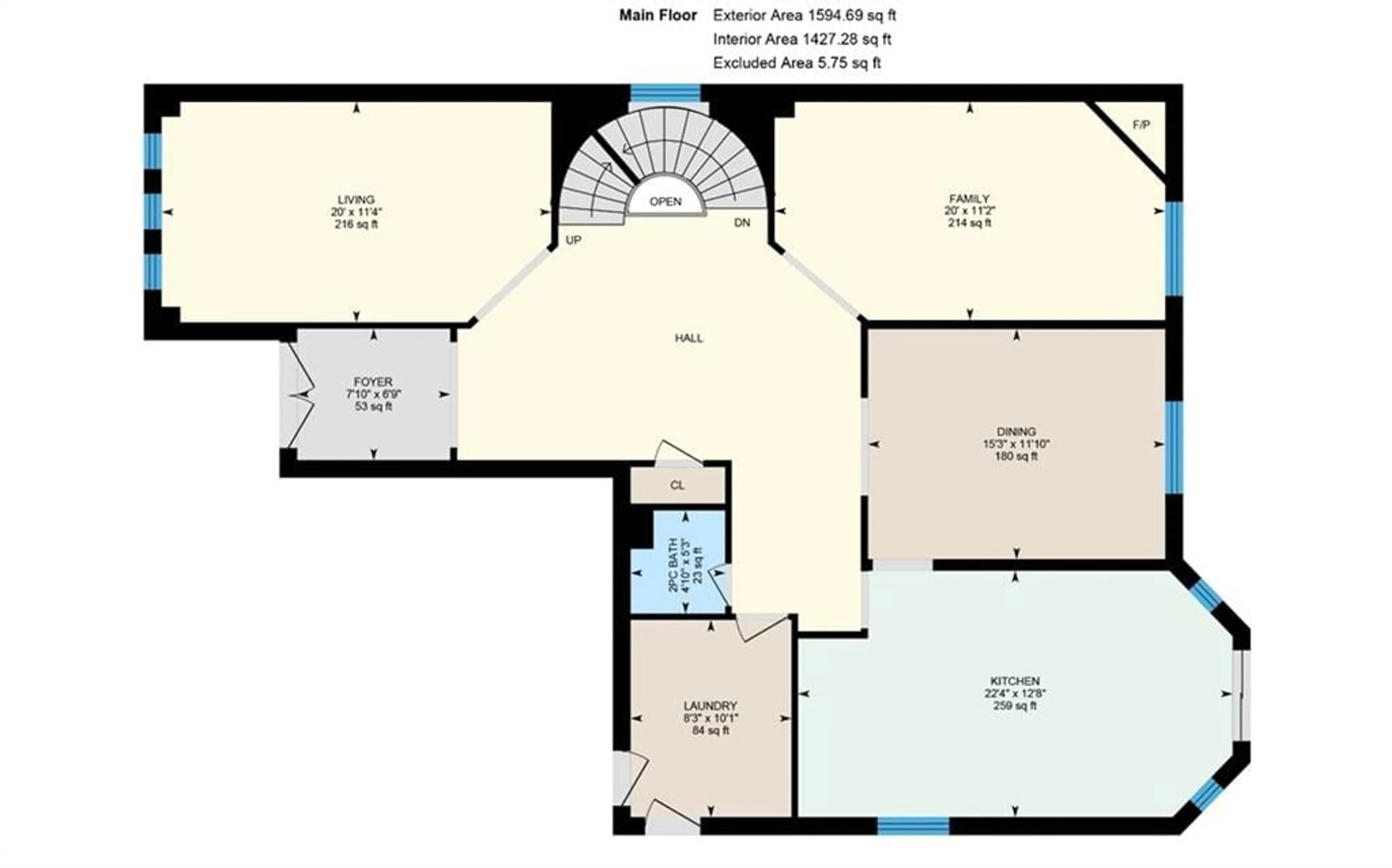 Floor plan for 141 Ferndale Dr, Barrie Ontario L4N 6X9