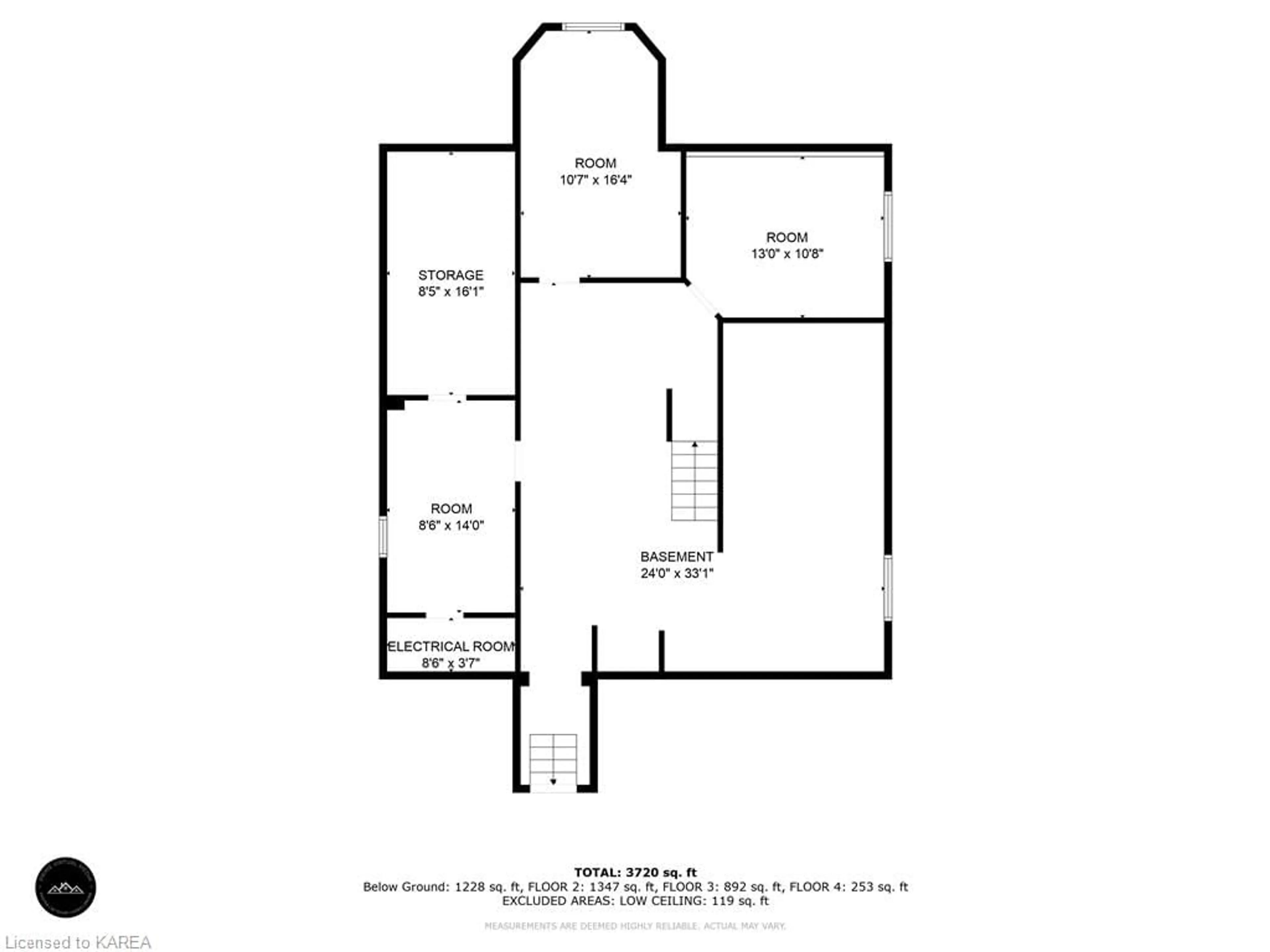 Floor plan for 201 Mcgill Rd, Centreville Ontario K0K 1N0