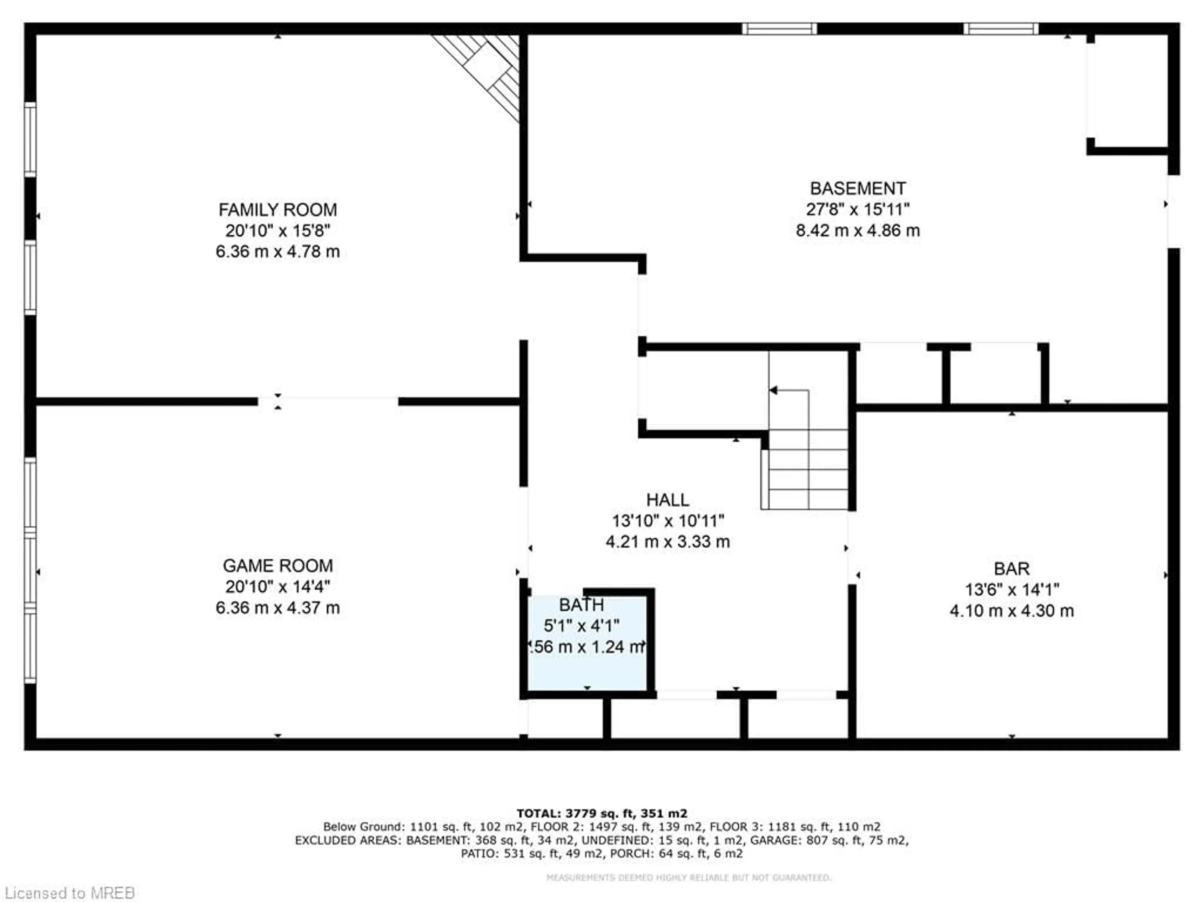 Floor plan for 823 Tudor Close, Sarnia Ontario N7V 2Z6