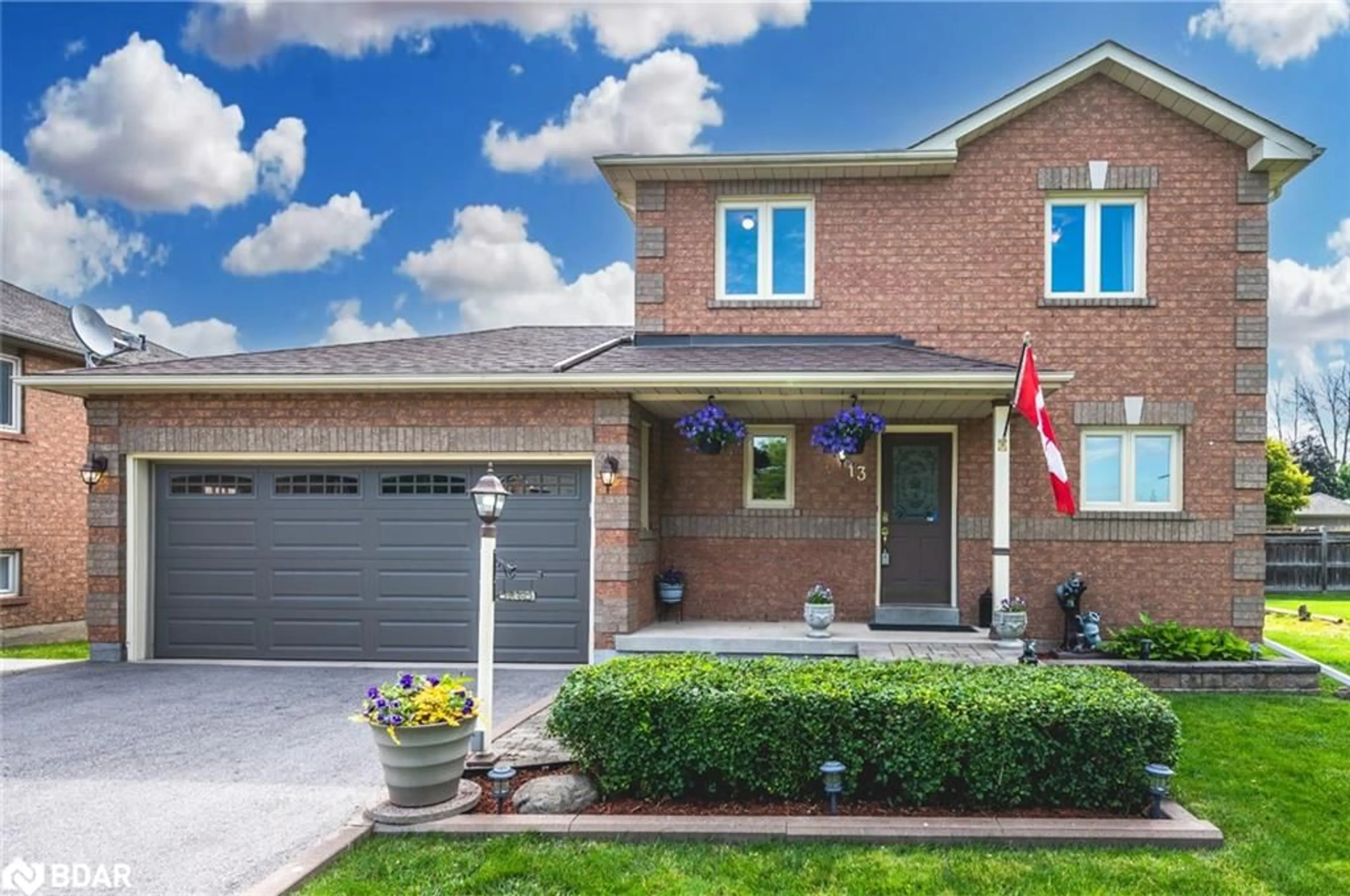 Home with brick exterior material for 13 Daniele Ave, New Tecumseth Ontario L0G 1A0