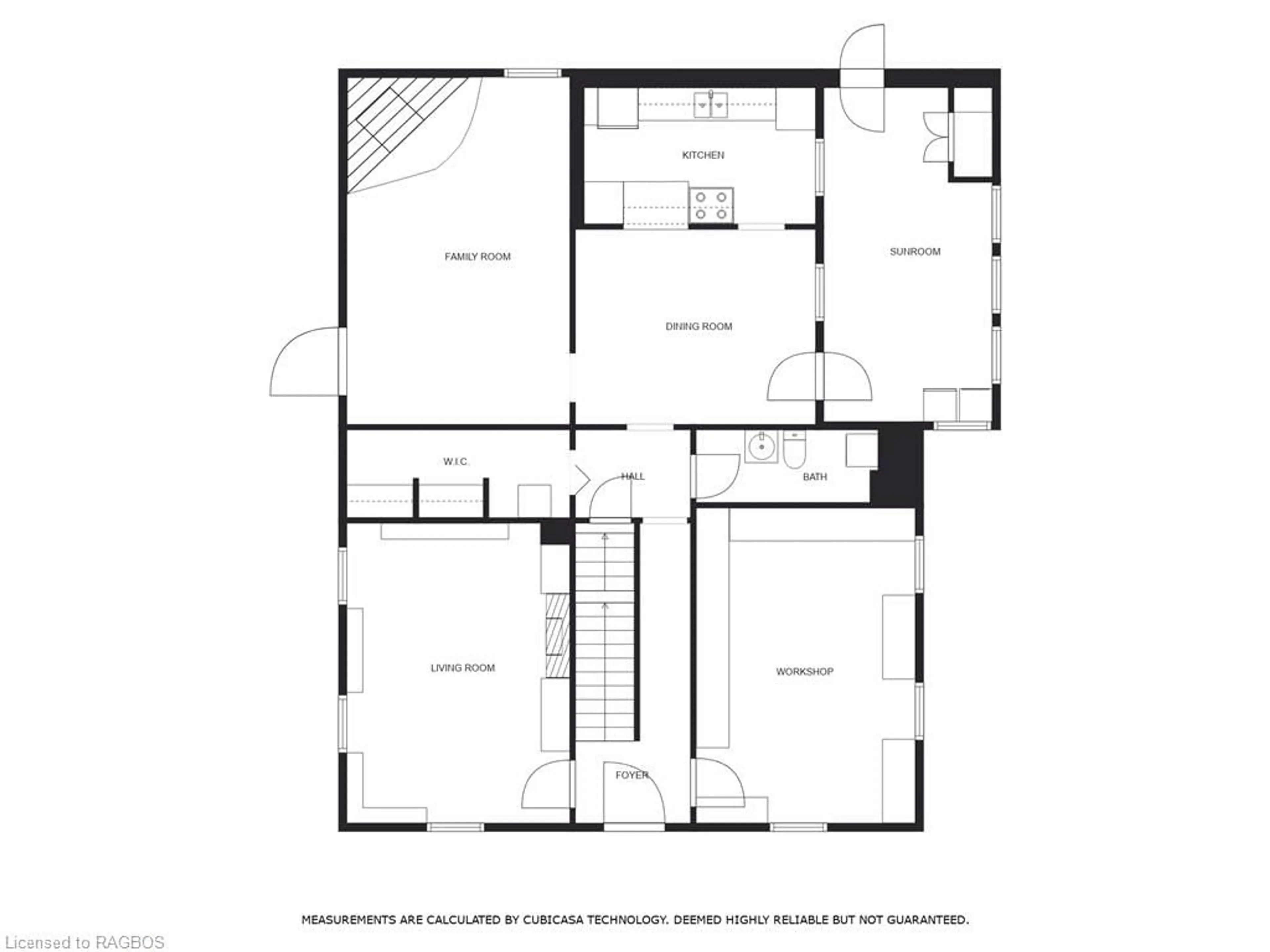 Floor plan for 10 Geddes St, Clifford Ontario N0G 1M0