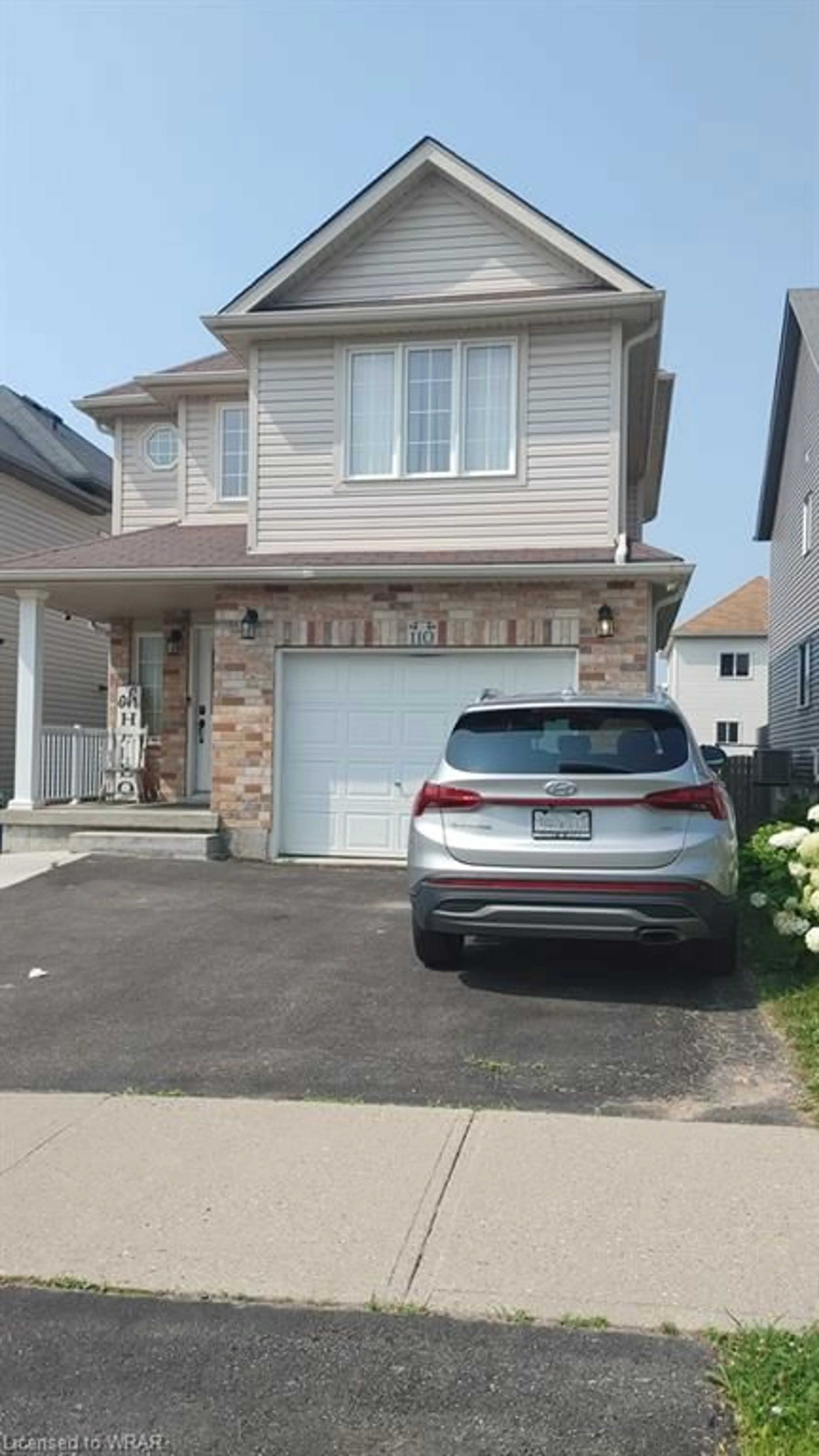 Frontside or backside of a home, the street view for 110 Iron Gate St, Kitchener Ontario N2N 3R6