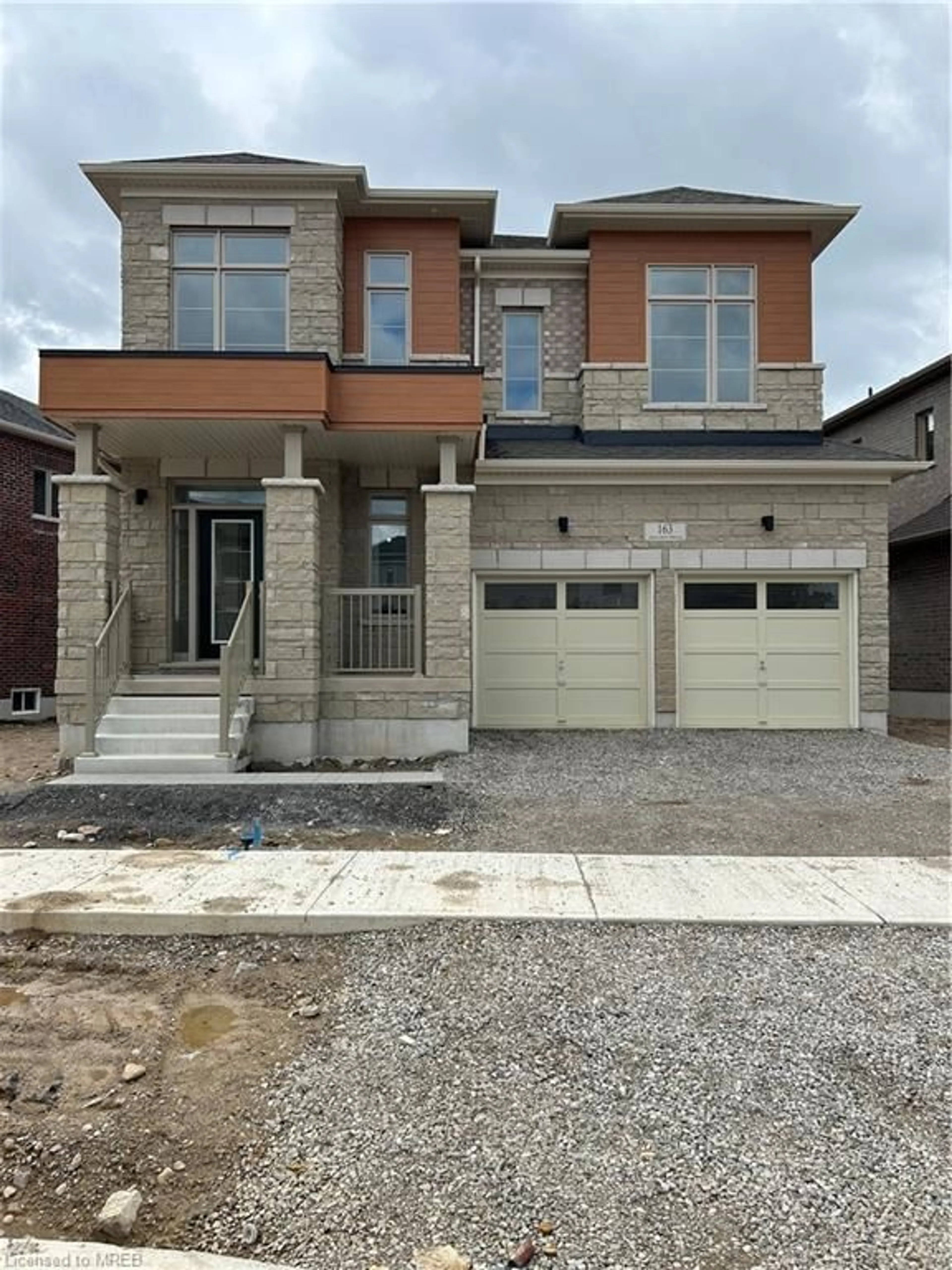 Home with brick exterior material for 163 Attwater Dr, Cambridge Ontario N1T 0G5