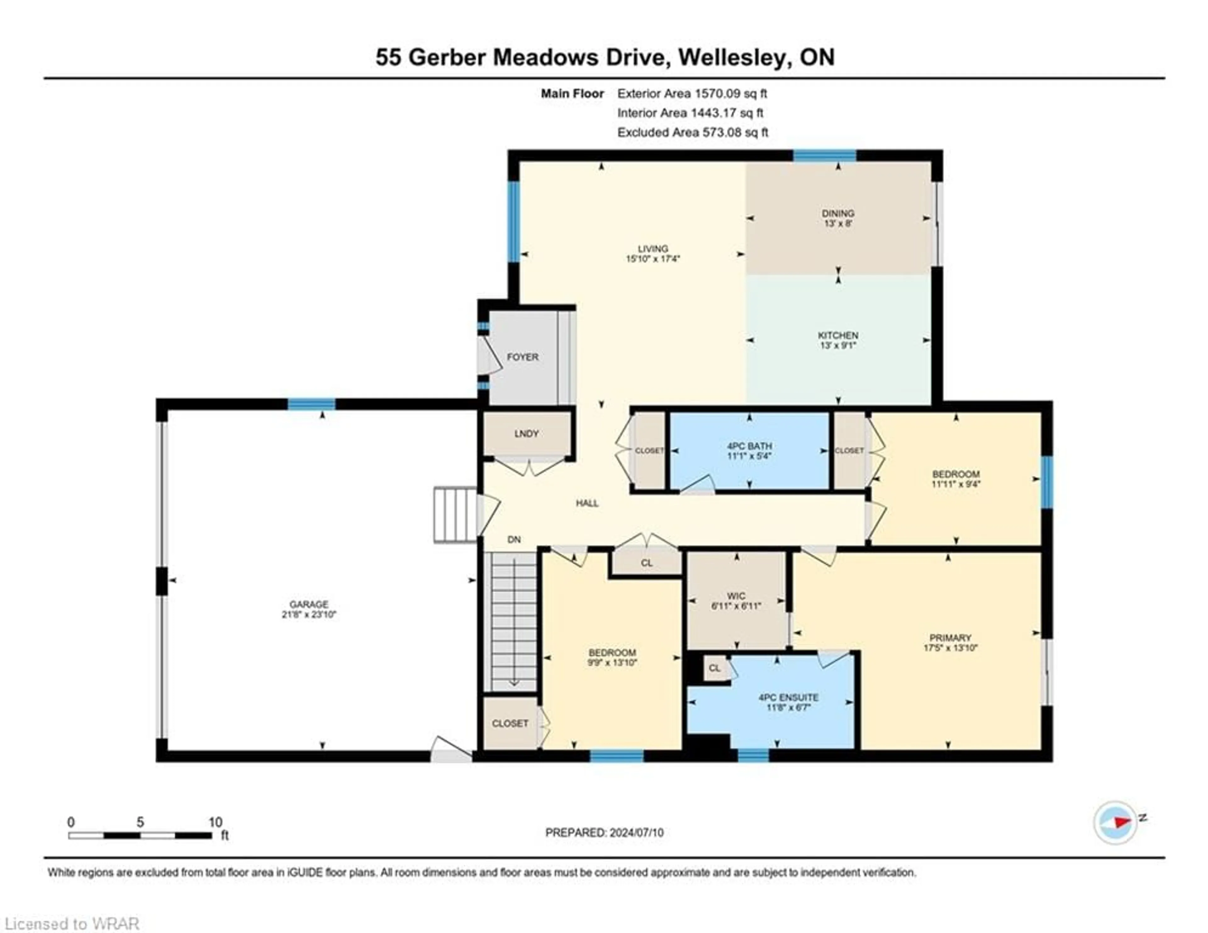 Floor plan for 55 Gerber Meadows Dr, Wellesley Ontario N0B 2T0