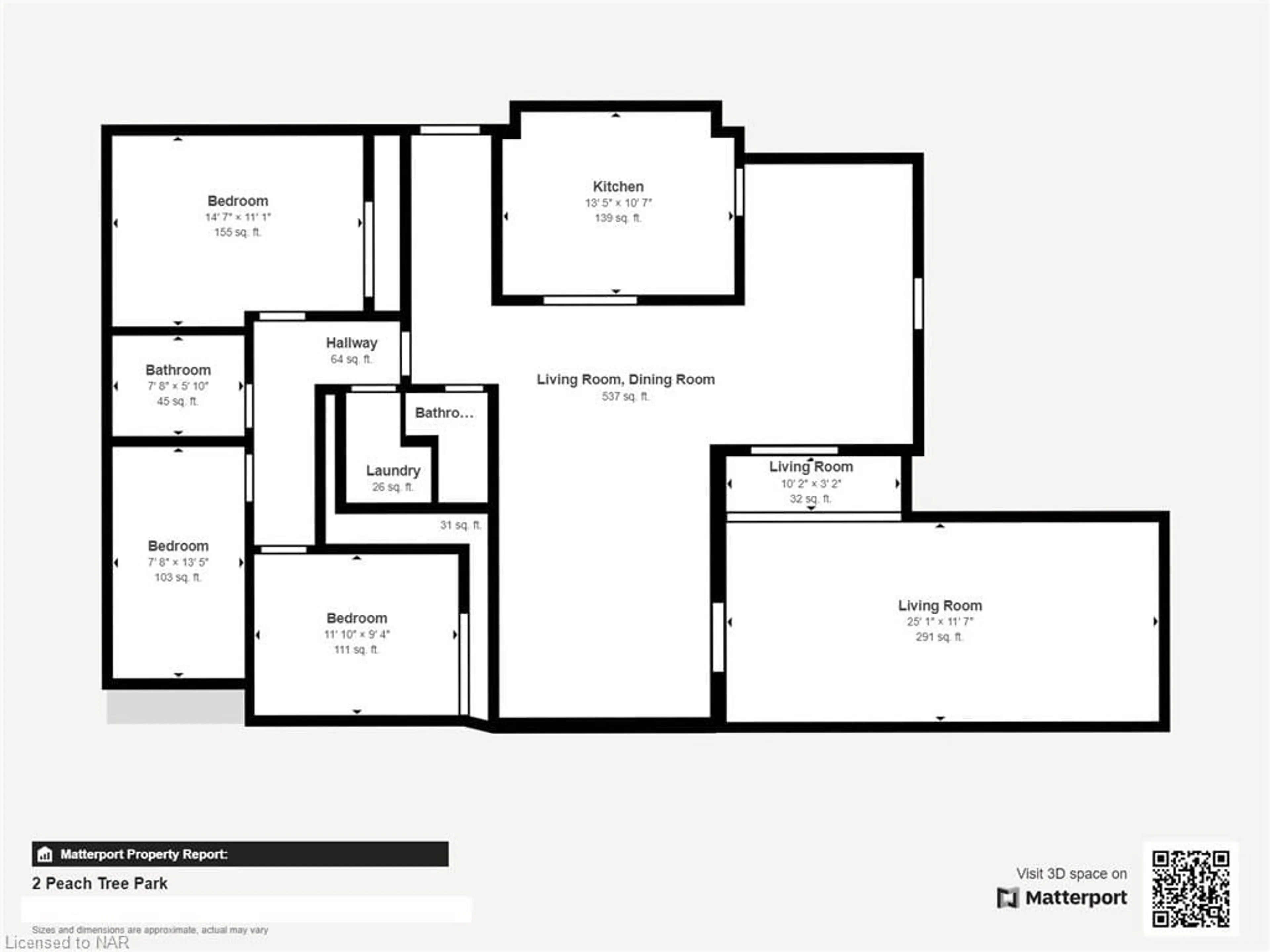 Floor plan for 2 Peachtree Pk, Fonthill Ontario L0S 1E0