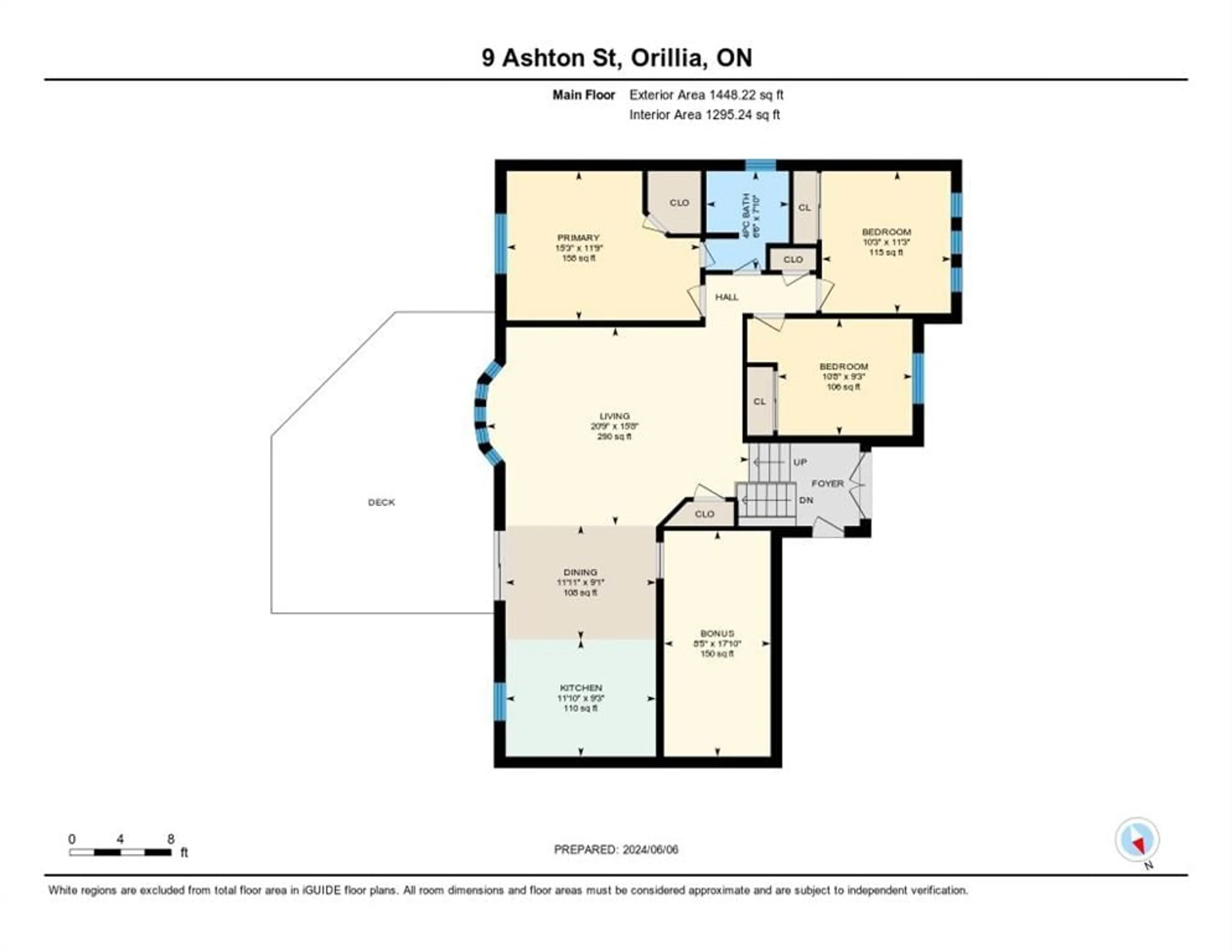 Floor plan for 9 Ashton St, Orillia Ontario L3V 7V5