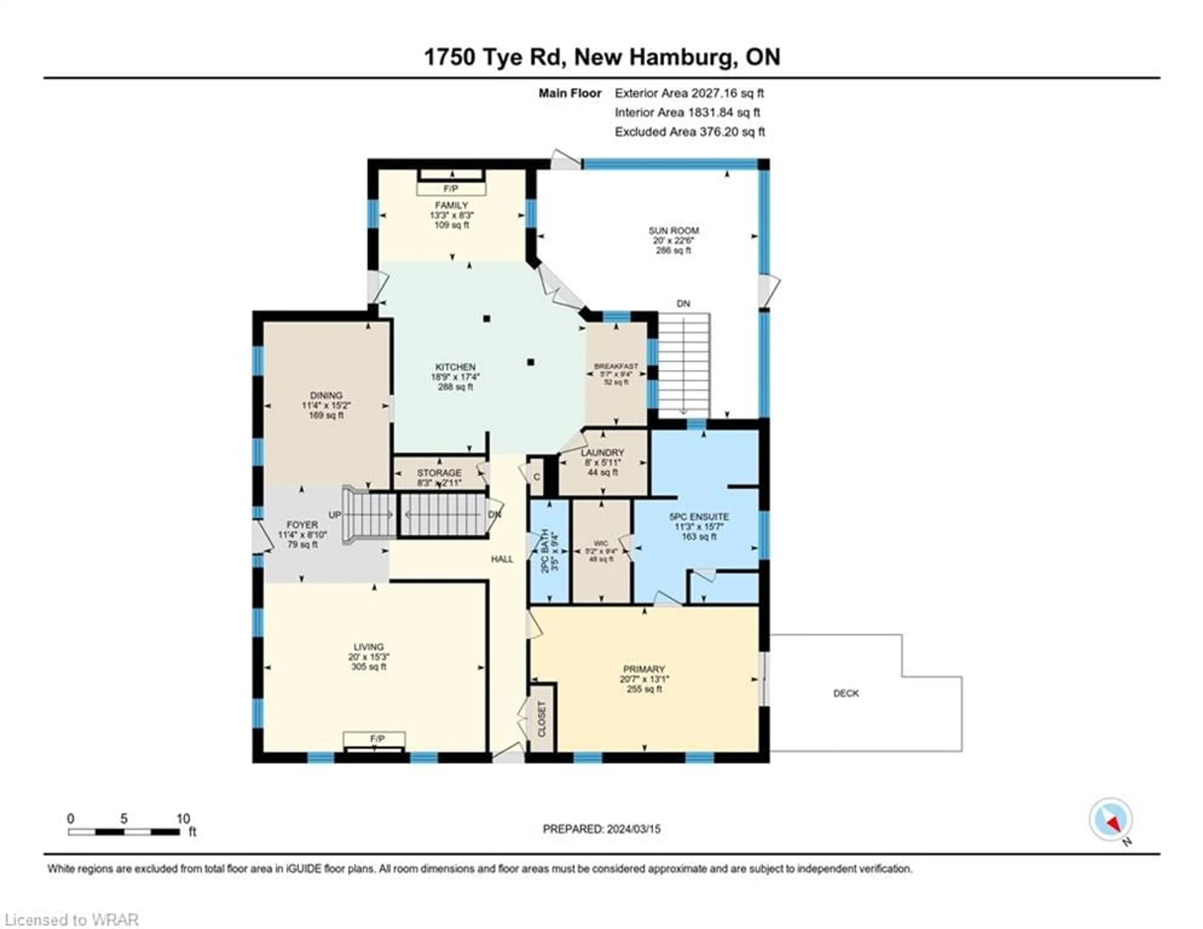 Floor plan for 1750 Tye Rd, New Hamburg Ontario N3A 4K5