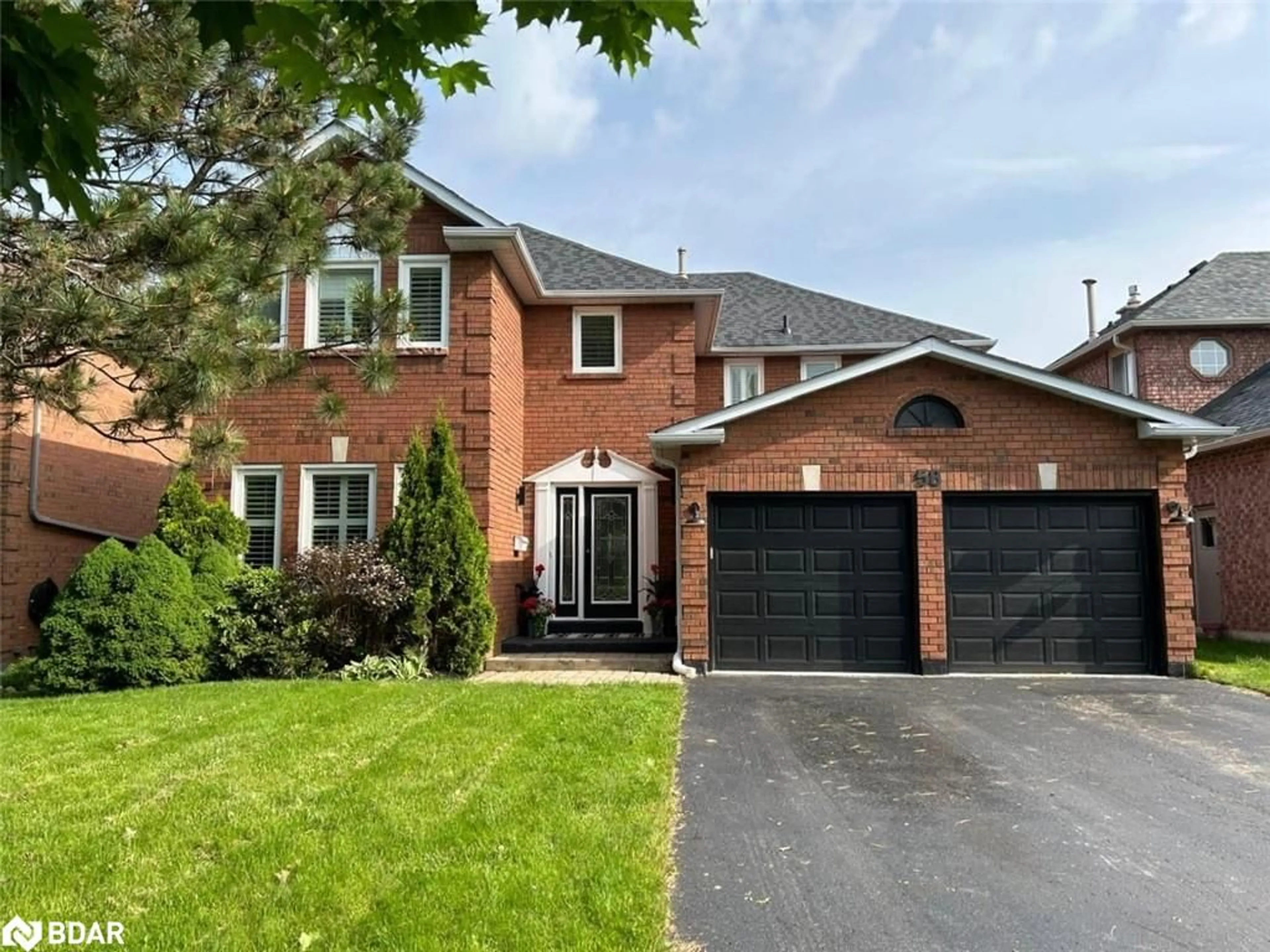 Home with brick exterior material for 58 Brushwood Cres, Barrie Ontario L4N 7G6