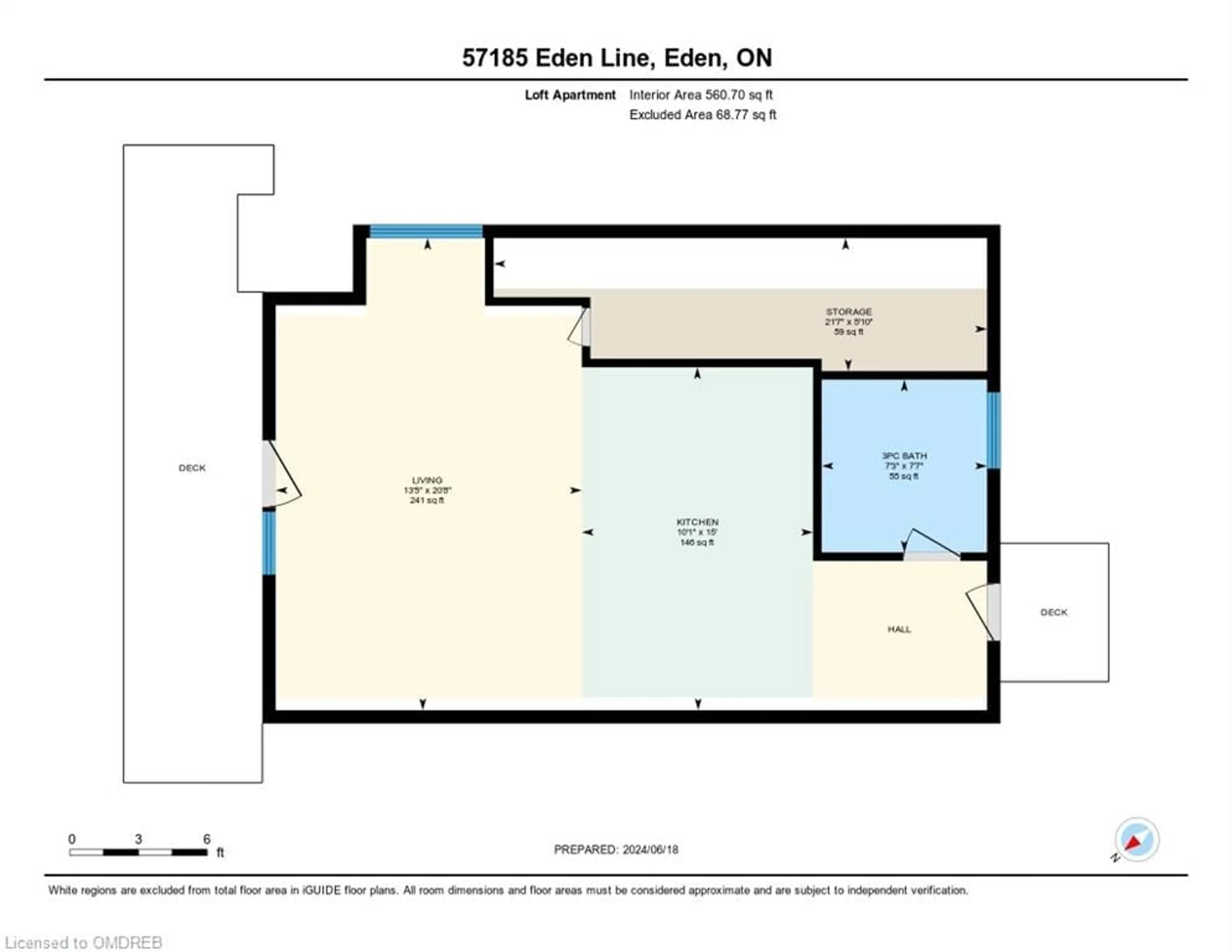 Floor plan for 57185 Eden Line, Bayham Ontario N0J 1H0