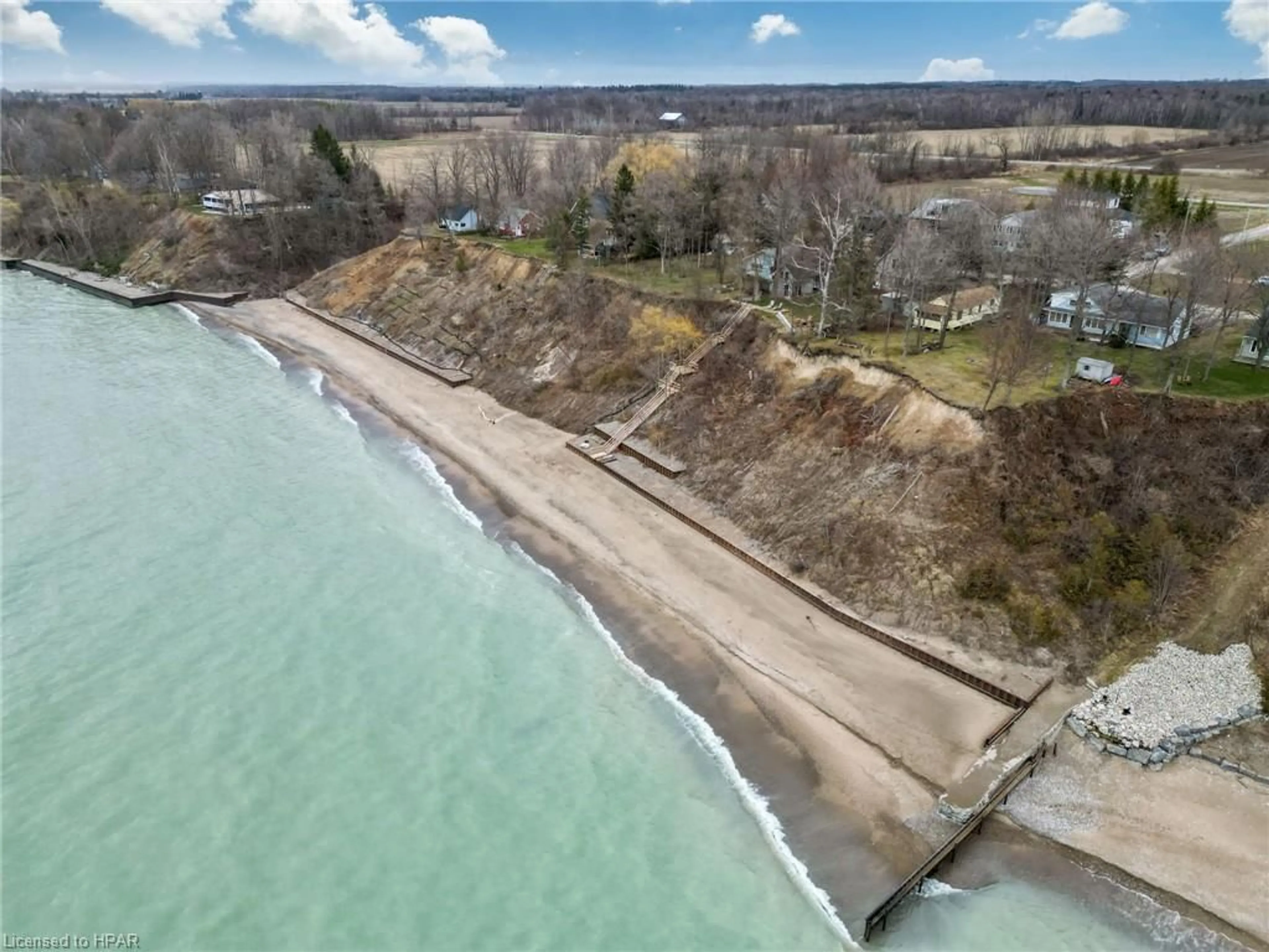 A pic from exterior of the house or condo, the view of lake or river for 34180 Melena Beach Sideroad, Bayfield Ontario N0M 1G0