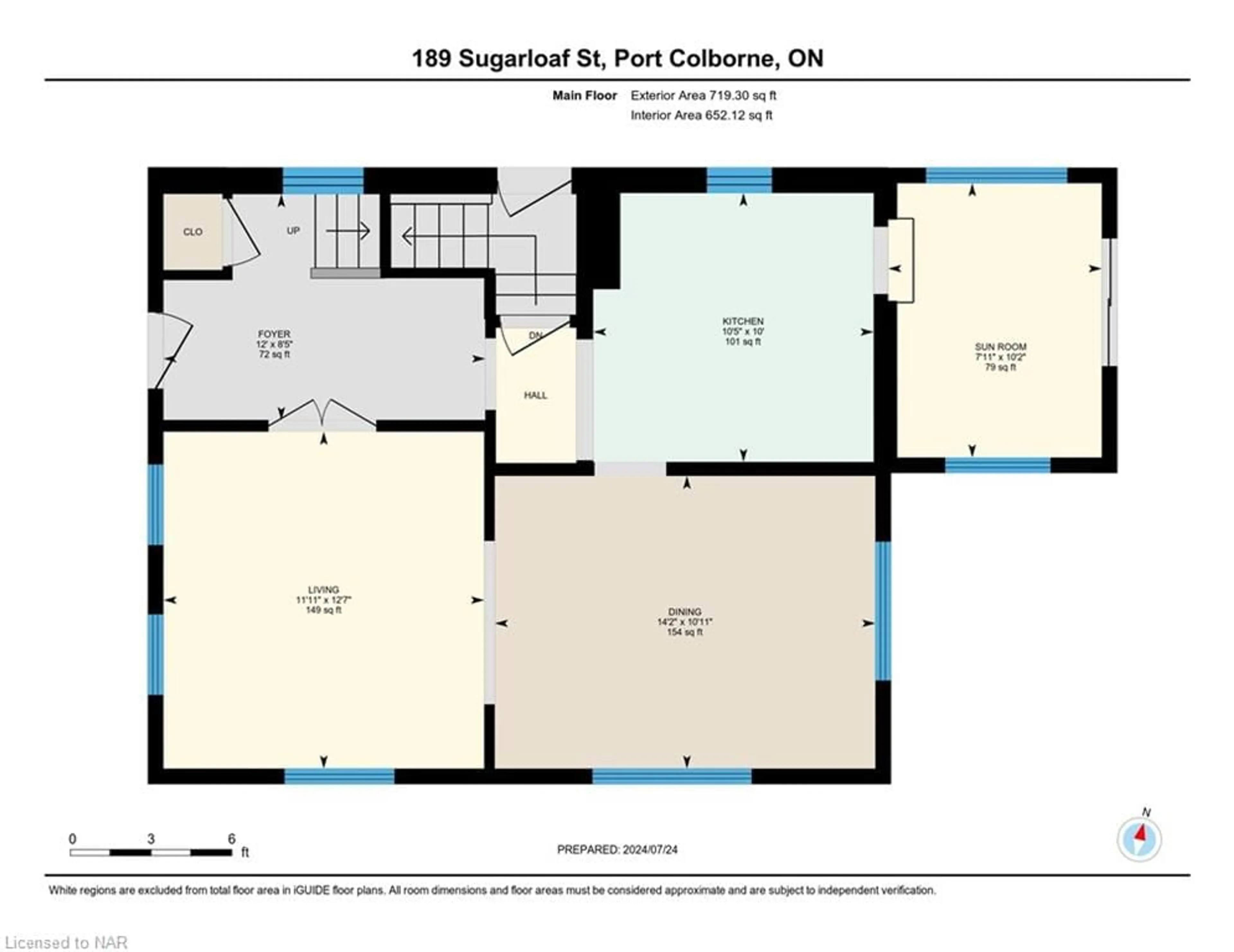 Floor plan for 189 Sugarloaf St, Port Colborne Ontario L3K 2N8