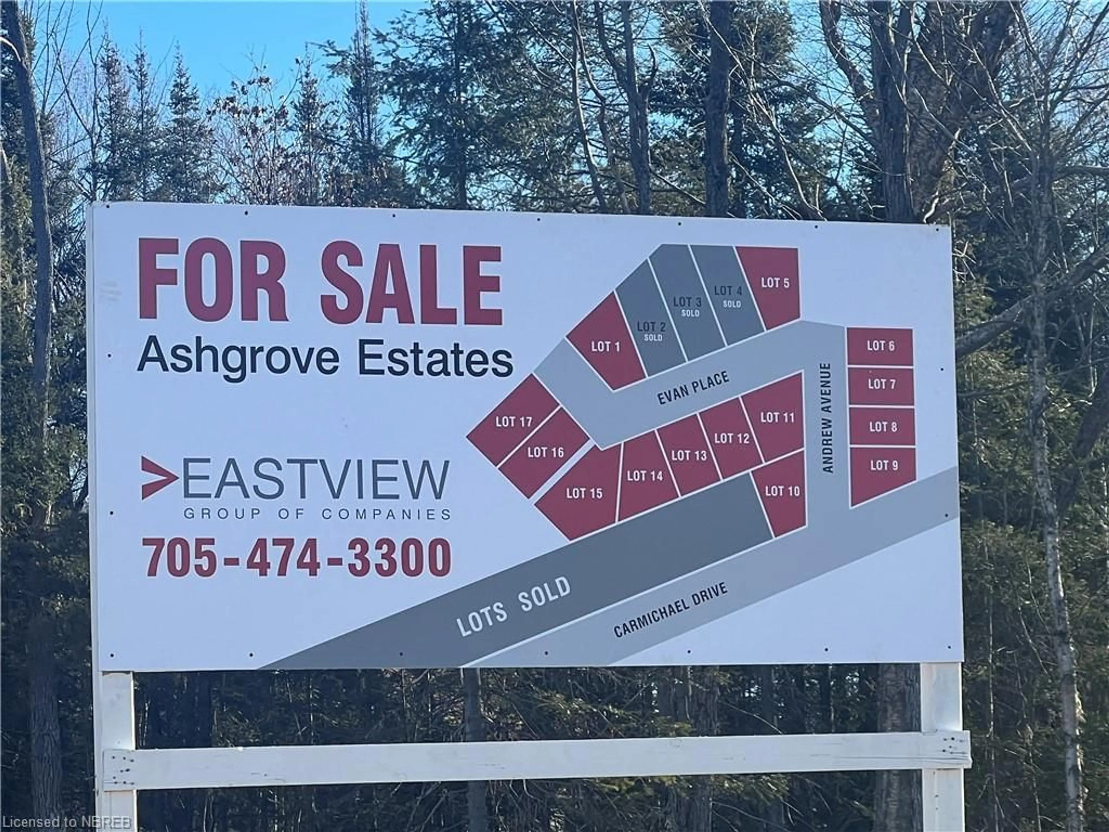 Lakeview for LOT 9 Andrew Ave, North Bay Ontario P1B 8G2