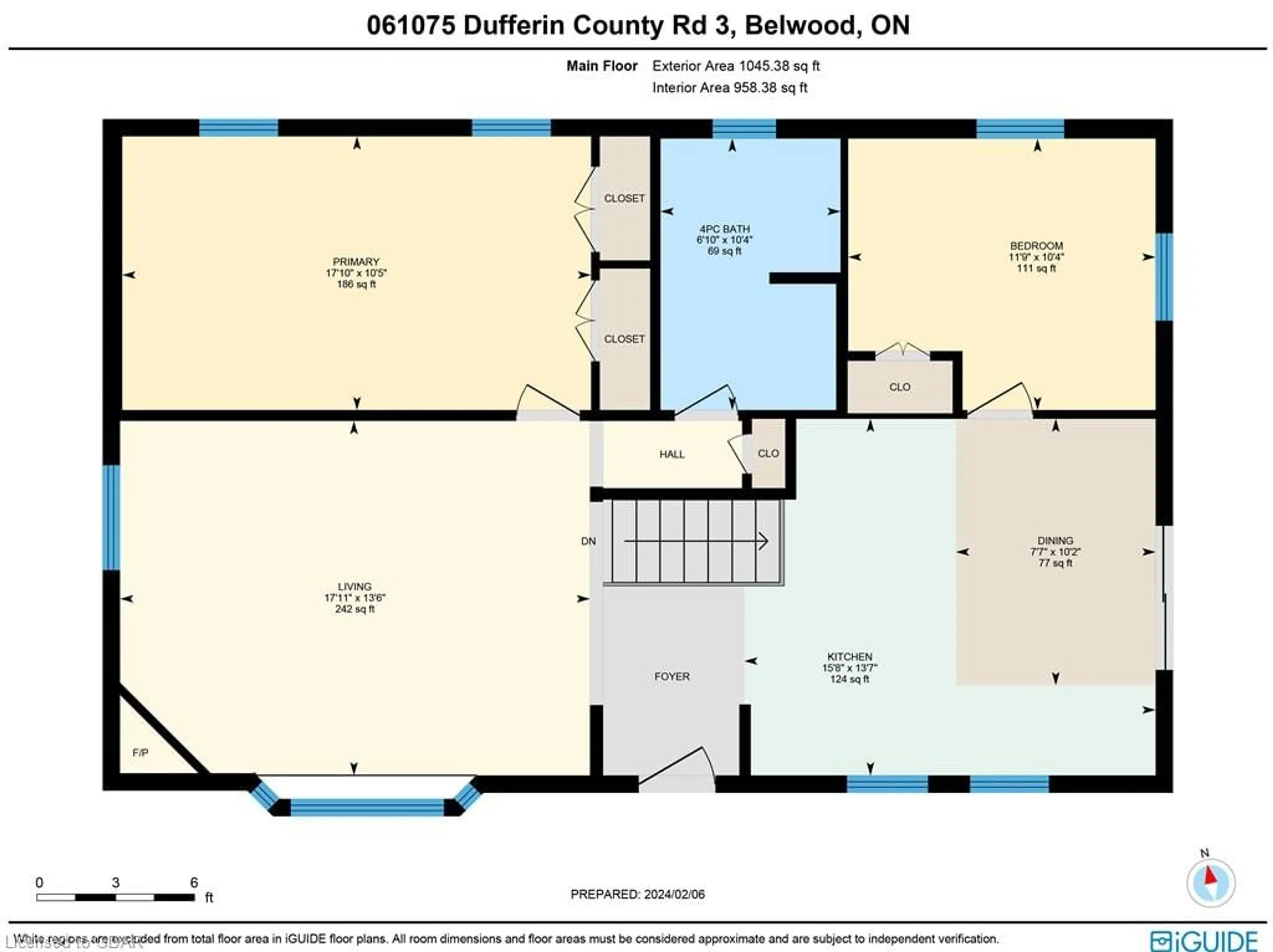 Floor plan for 61075 County Road 3, Belwood Ontario L9W 7H5