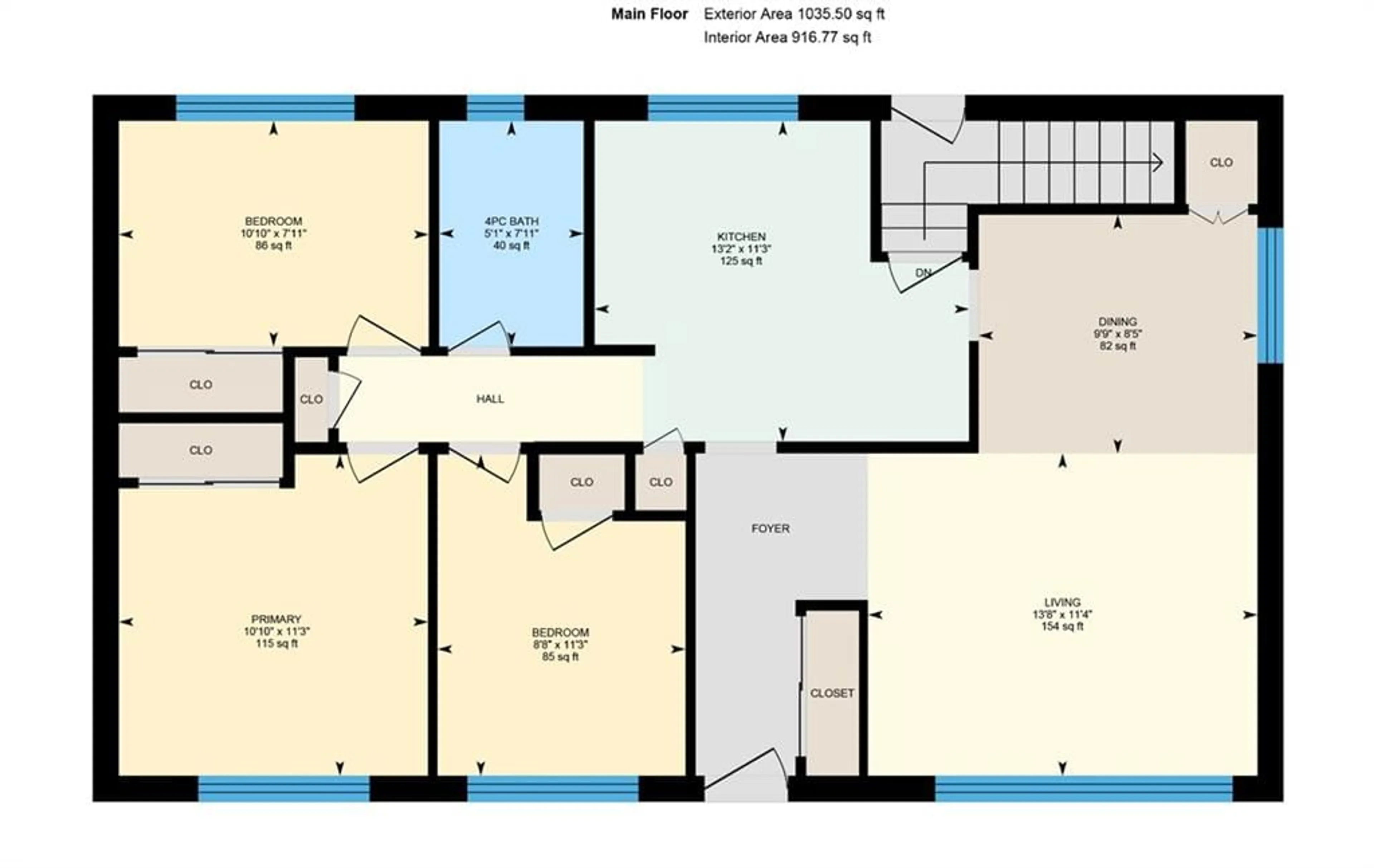 Floor plan for 30 Drury Lane, Barrie Ontario L4M 3C6