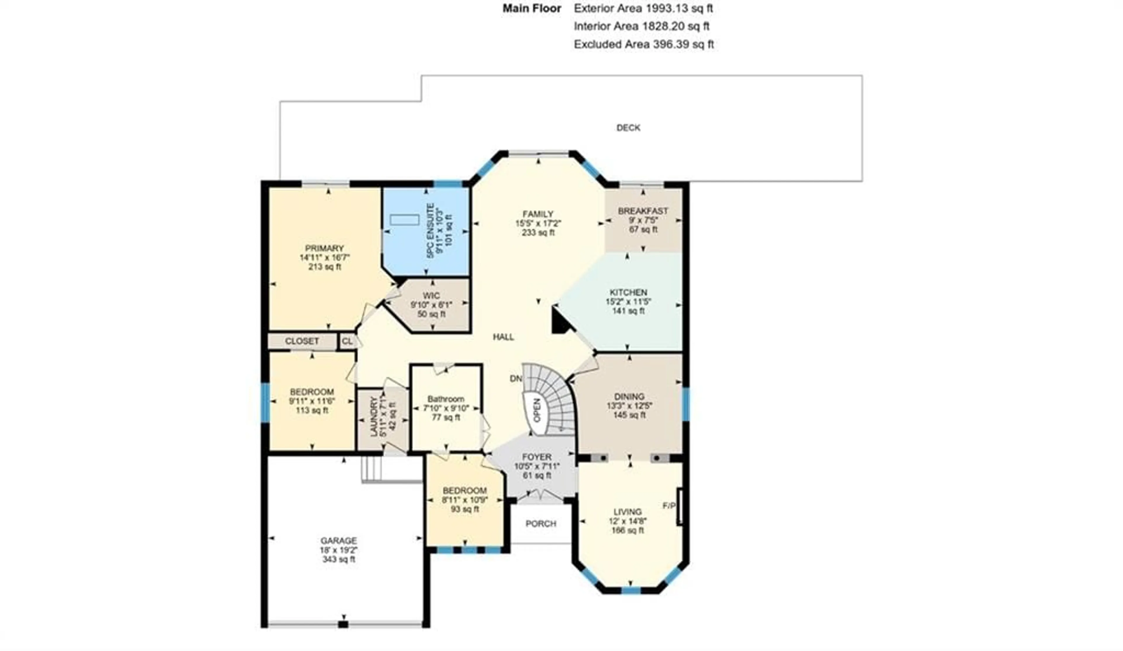 Floor plan for 22 Catherwood Lane, Clarington Ontario L1B 1C1