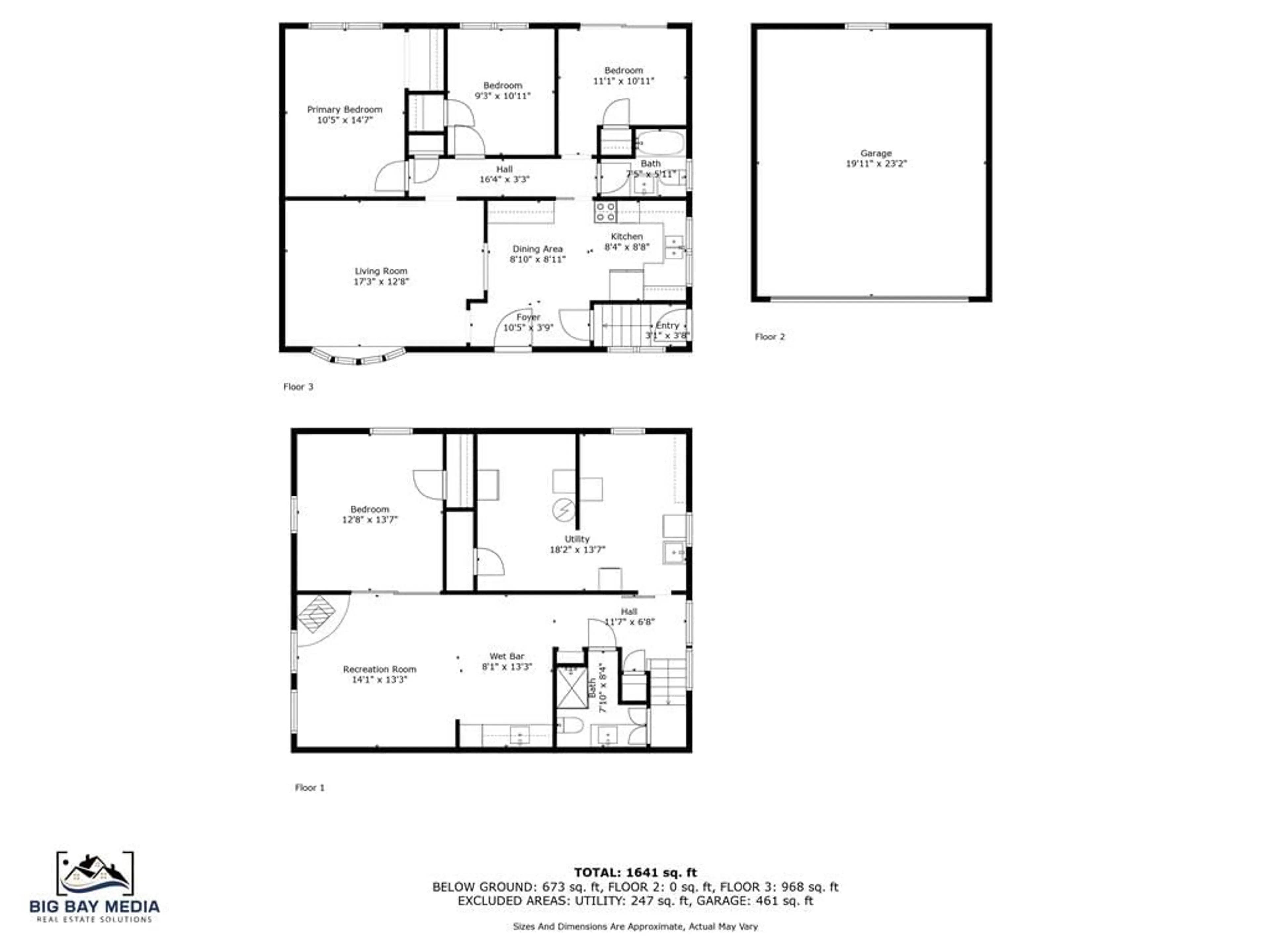 Floor plan for 178 Wellington St, Barrie Ontario L4M 2C8