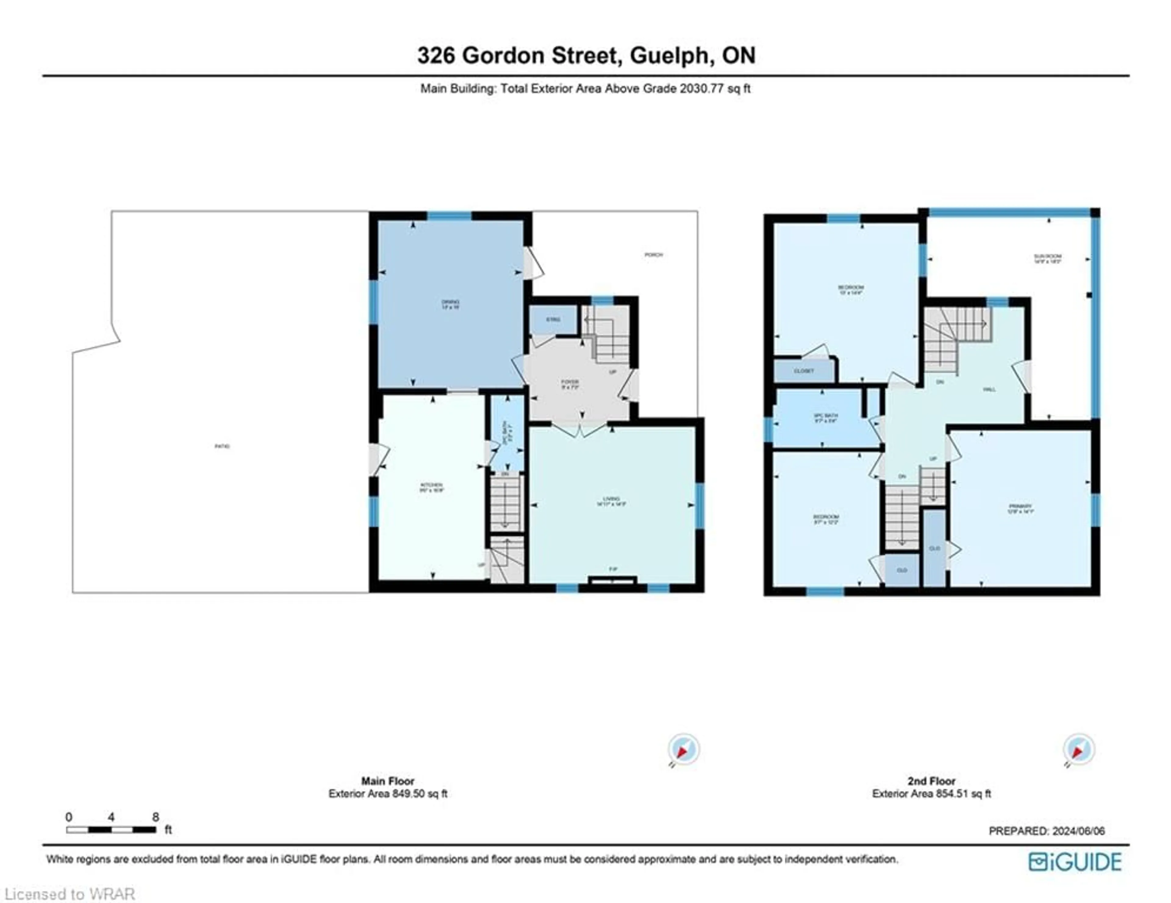Floor plan for 326 Gordon St, Guelph Ontario N1G 1X6