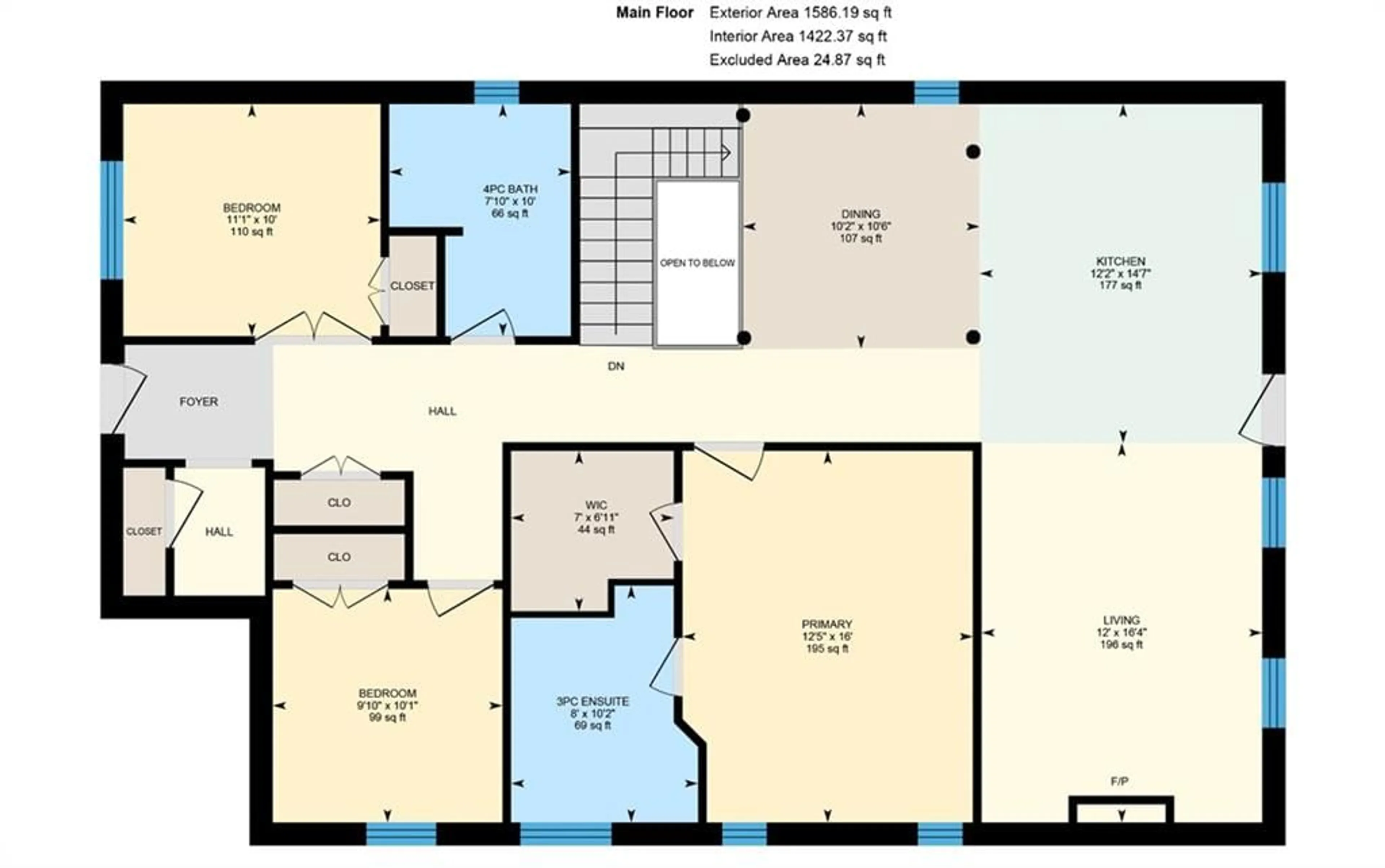 Floor plan for 35 Adelaide St, Barrie Ontario L4N 3T4