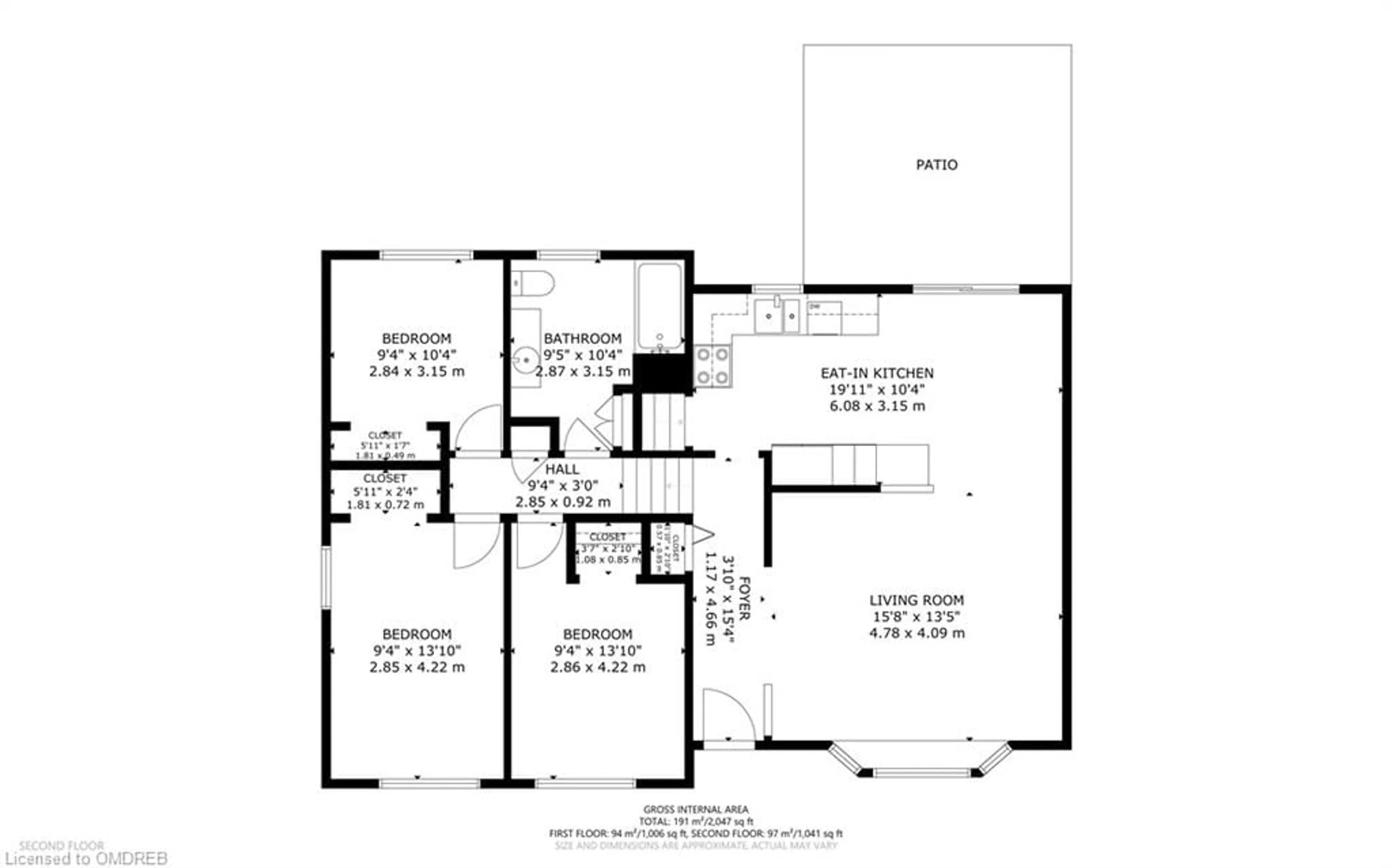 Floor plan for 232 Pleasant Ridge Rd, Brantford Ontario N3T 5L5