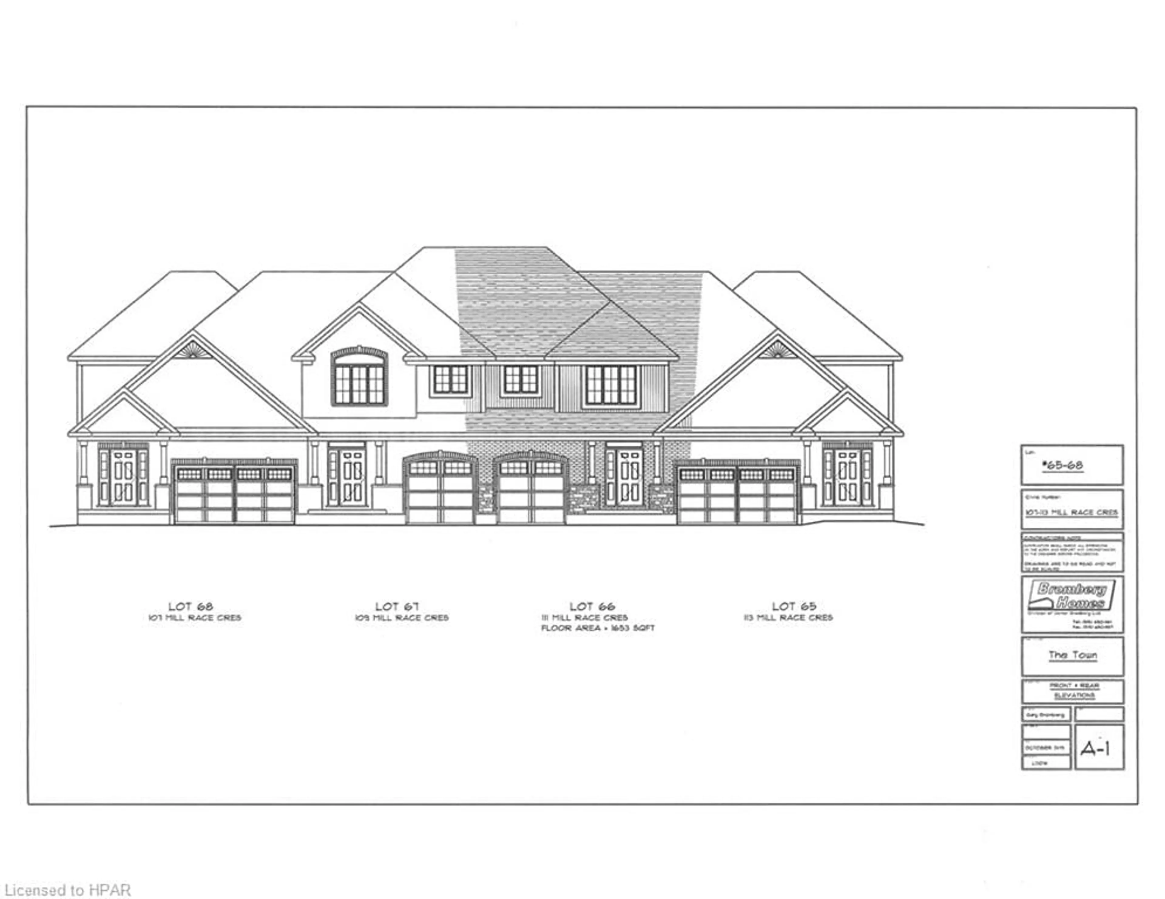 Floor plan for 111 Mill Race Cres, St. Jacobs Ontario N0B 2N0