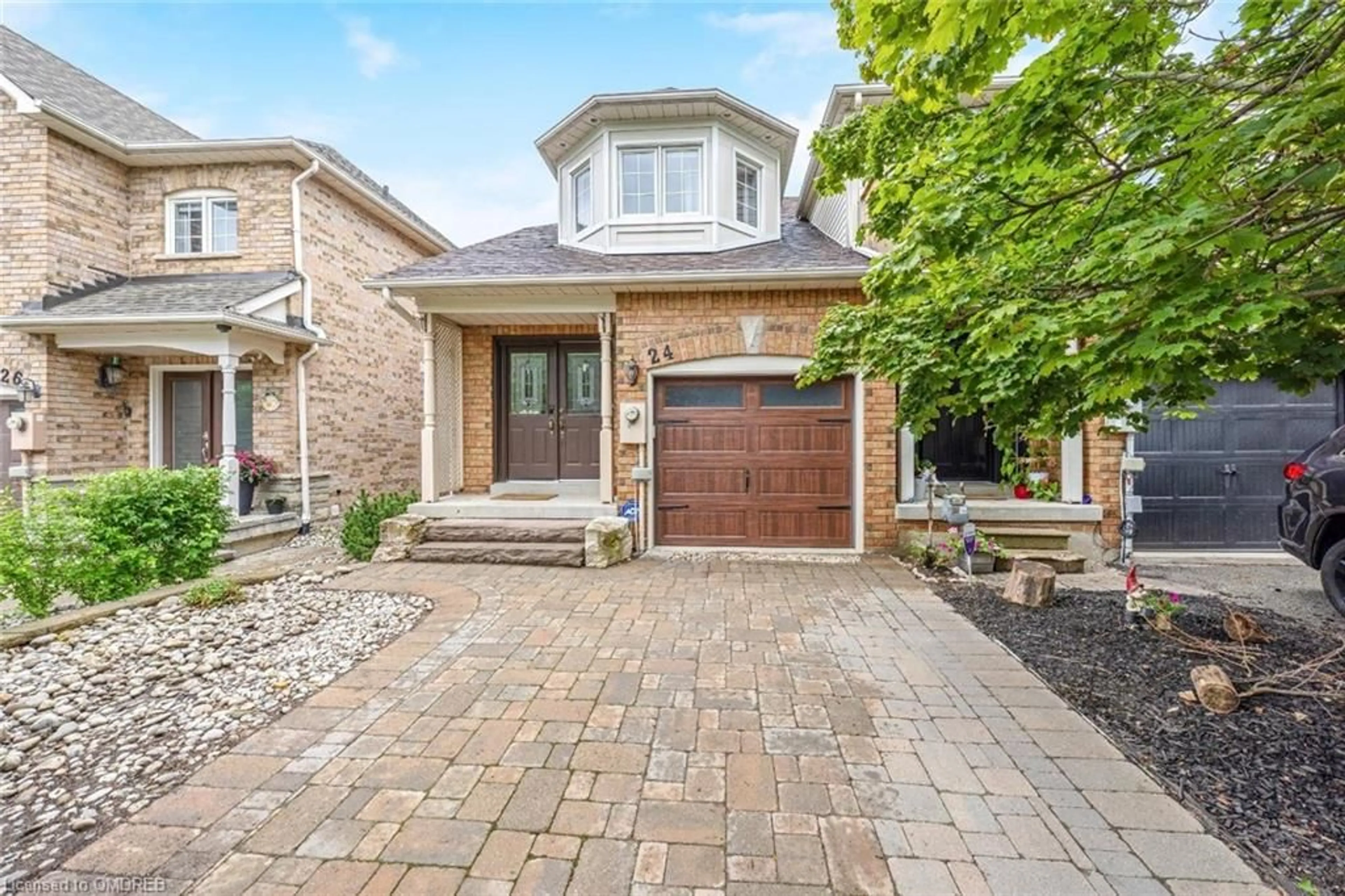 Home with brick exterior material for 24 Dominion Gdns Dr, Halton Hills Ontario L7G 6A9