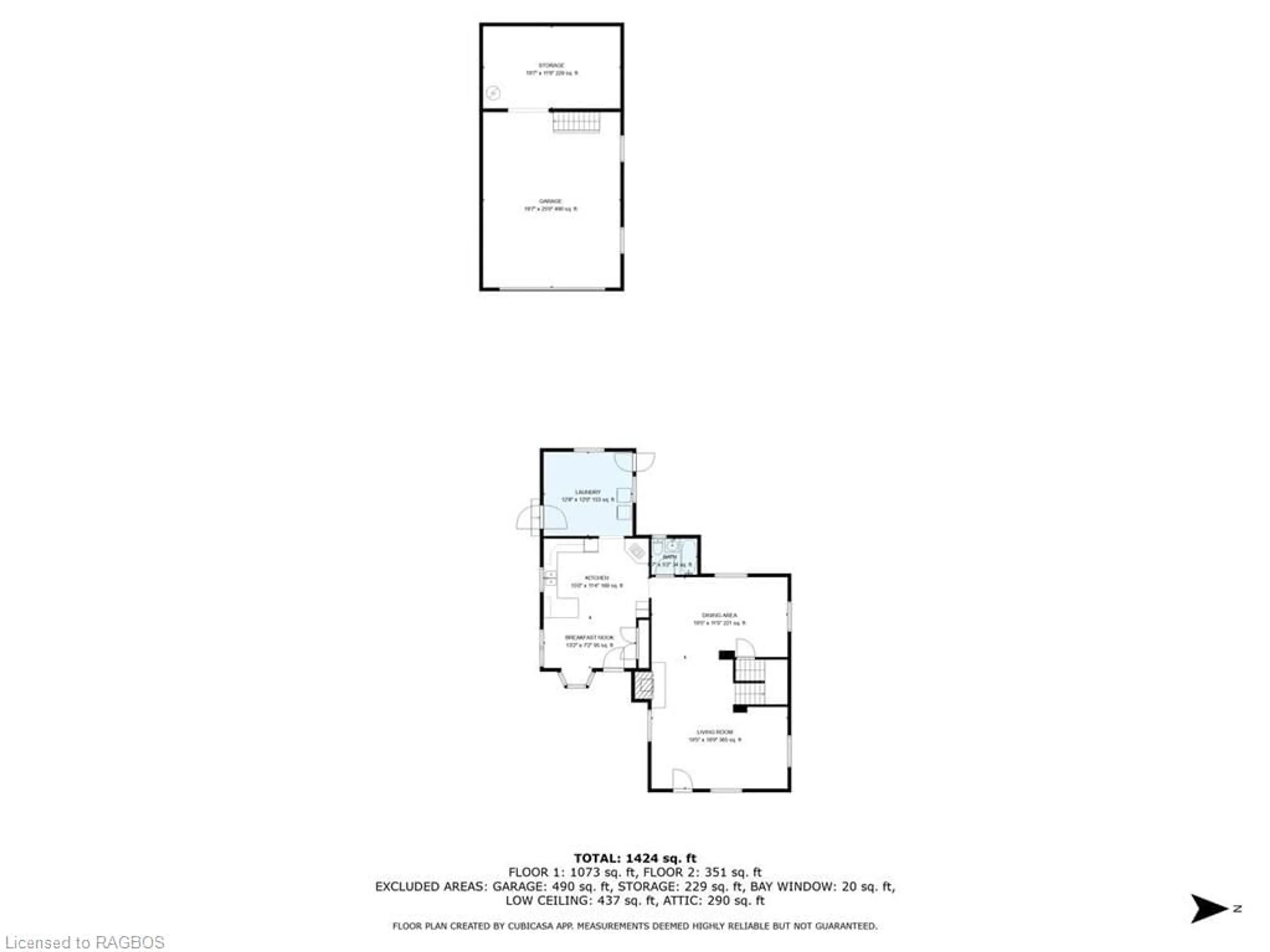 Floor plan for 570 Gould St, Wiarton Ontario N0H 2T0