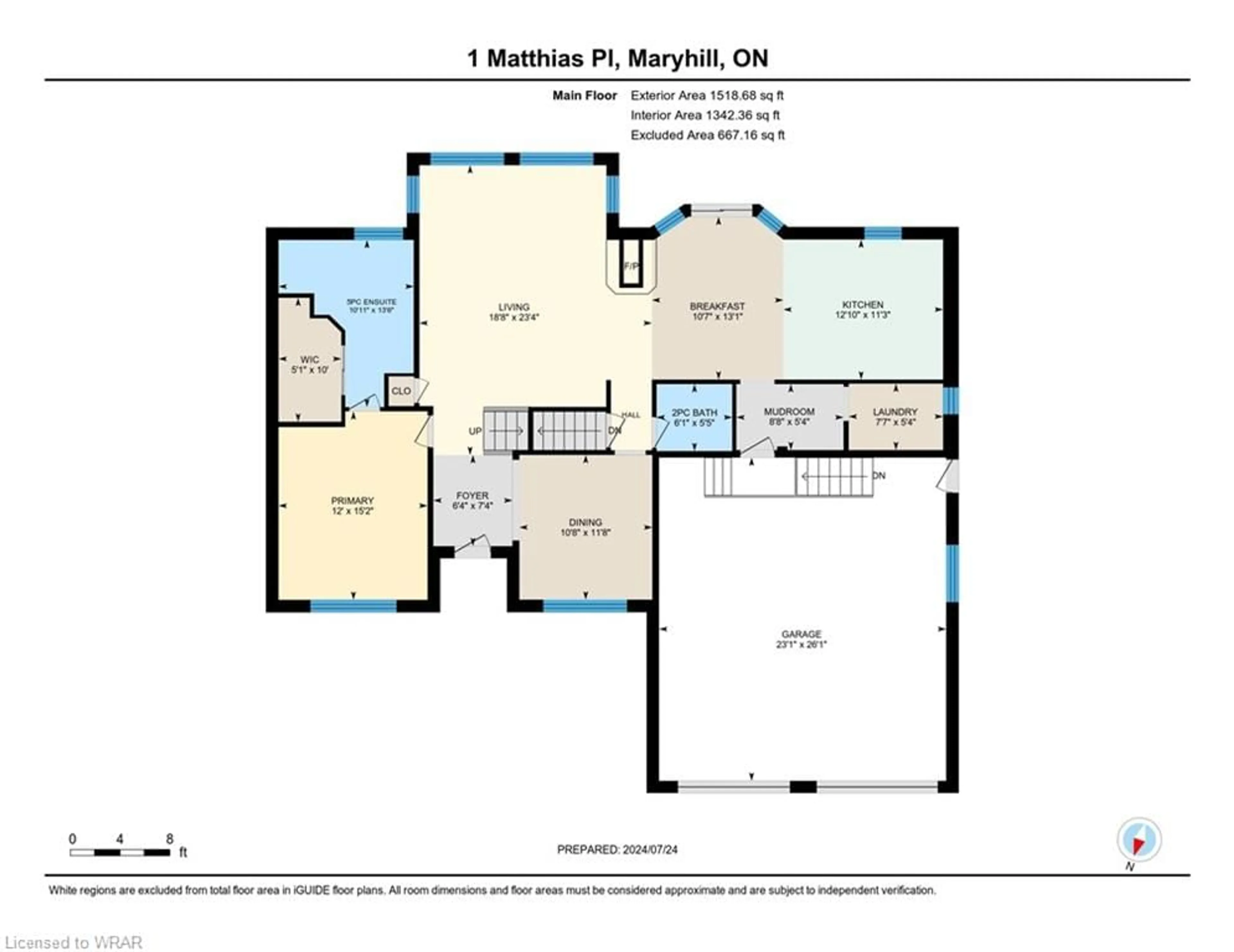 Floor plan for 1 Matthias Pl, Maryhill Ontario N0B 2B0