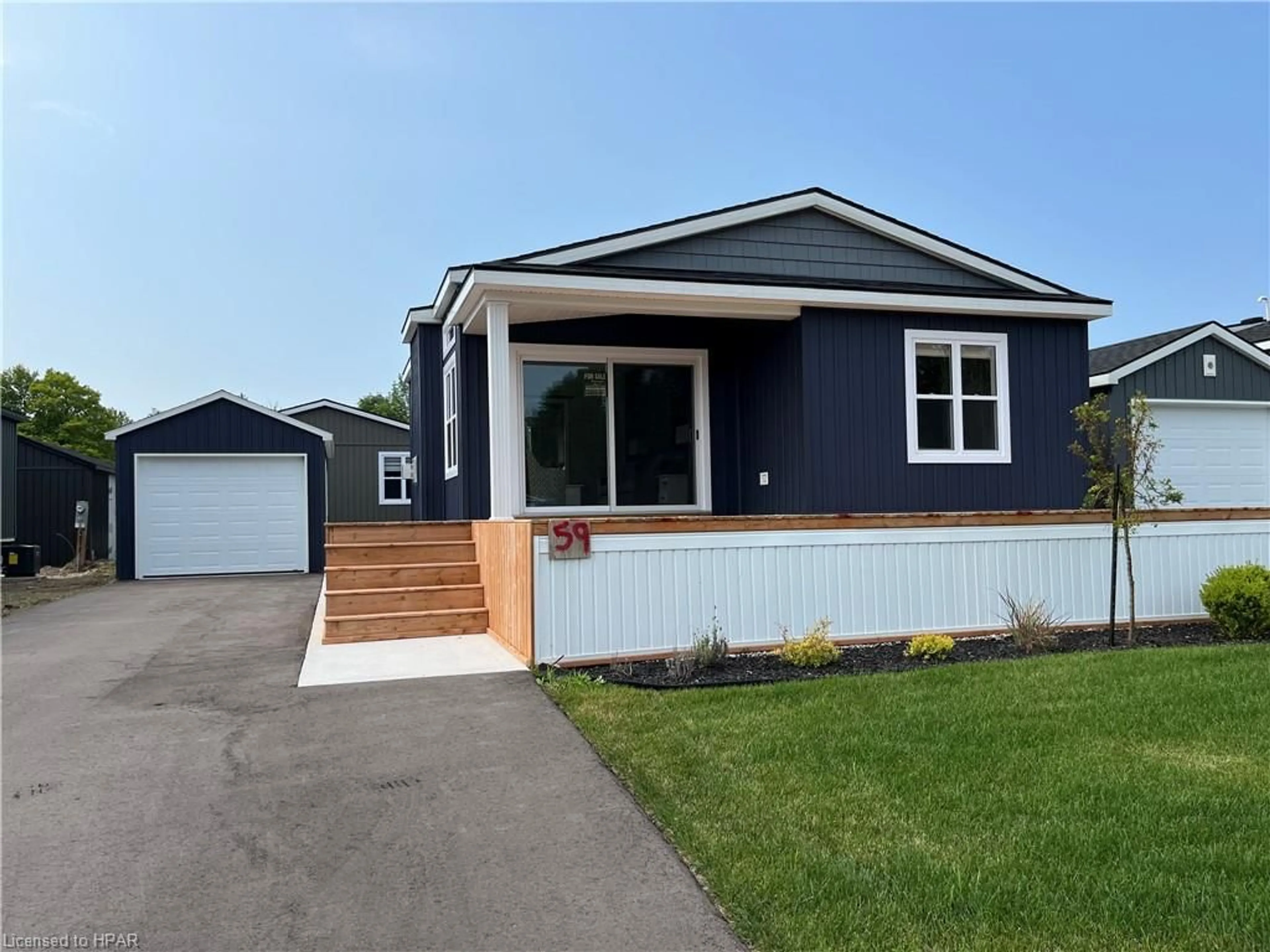 Home with vinyl exterior material for 77683 Bluewater Hwy #59, Central Huron Ontario N0M 1G0