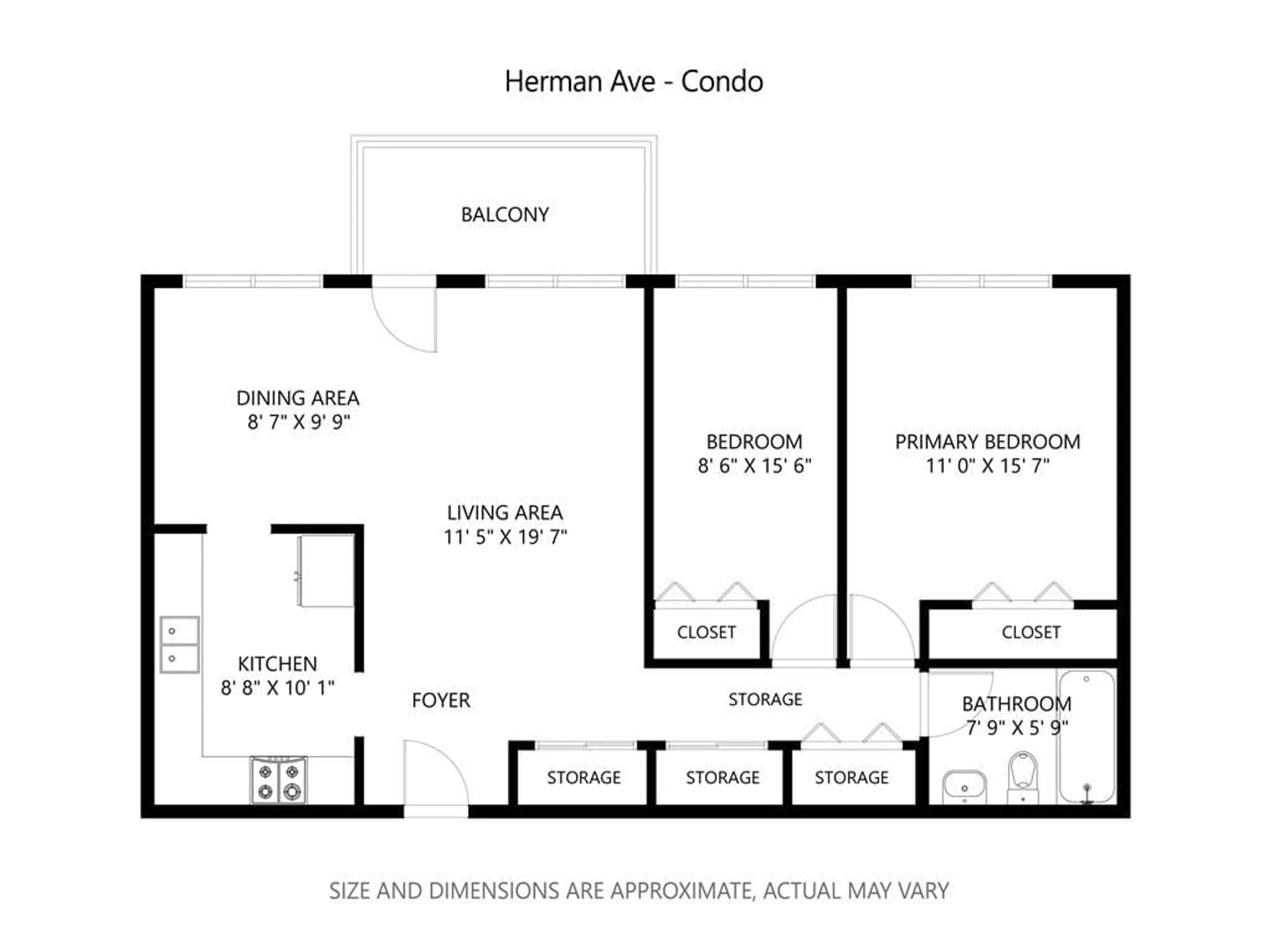 Floor plan for 26 Herman Ave #24, Huntsville Ontario P1H 1J6