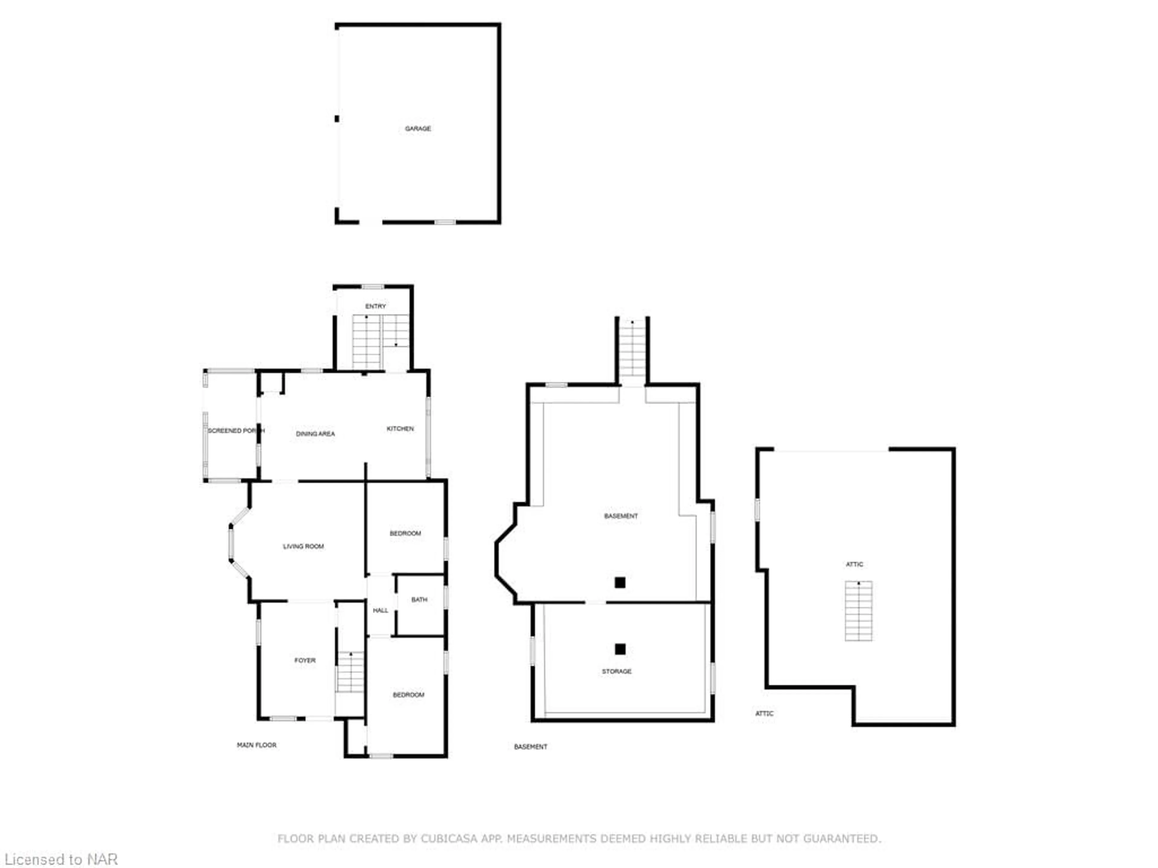 Floor plan for 176 Dalhousie Ave, St. Catharines Ontario L2N 4X7