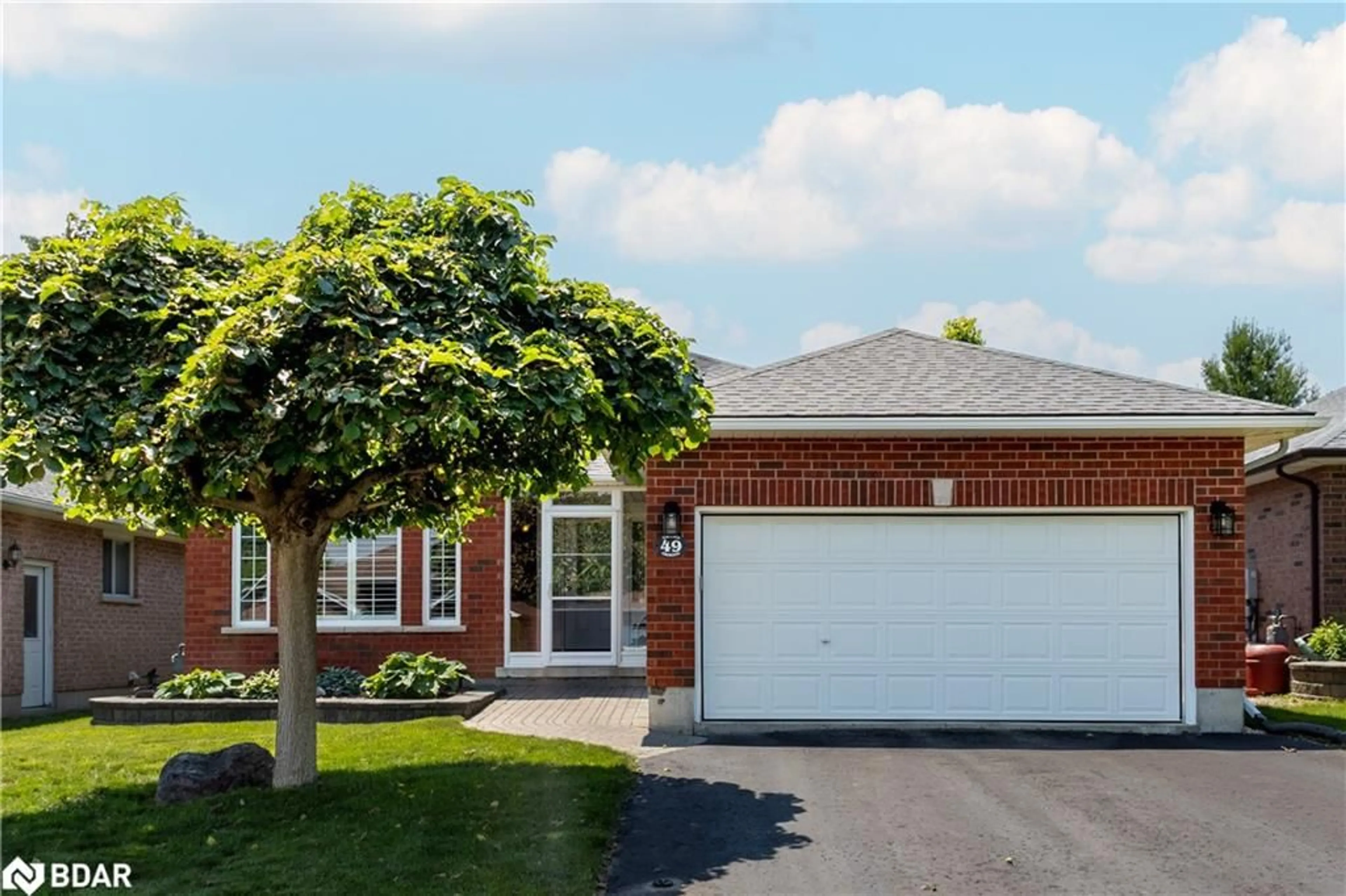 Home with brick exterior material for 49 Chelsea Cres, Belleville Ontario K8N 4Z5